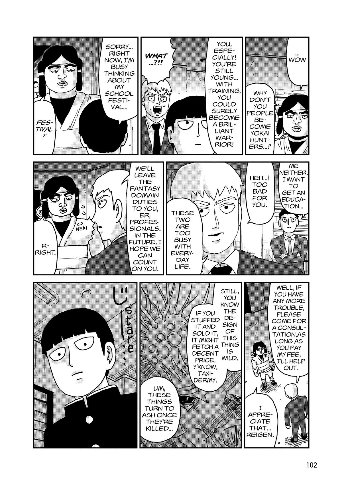 Mob Psycho 100 Chapter 93 34