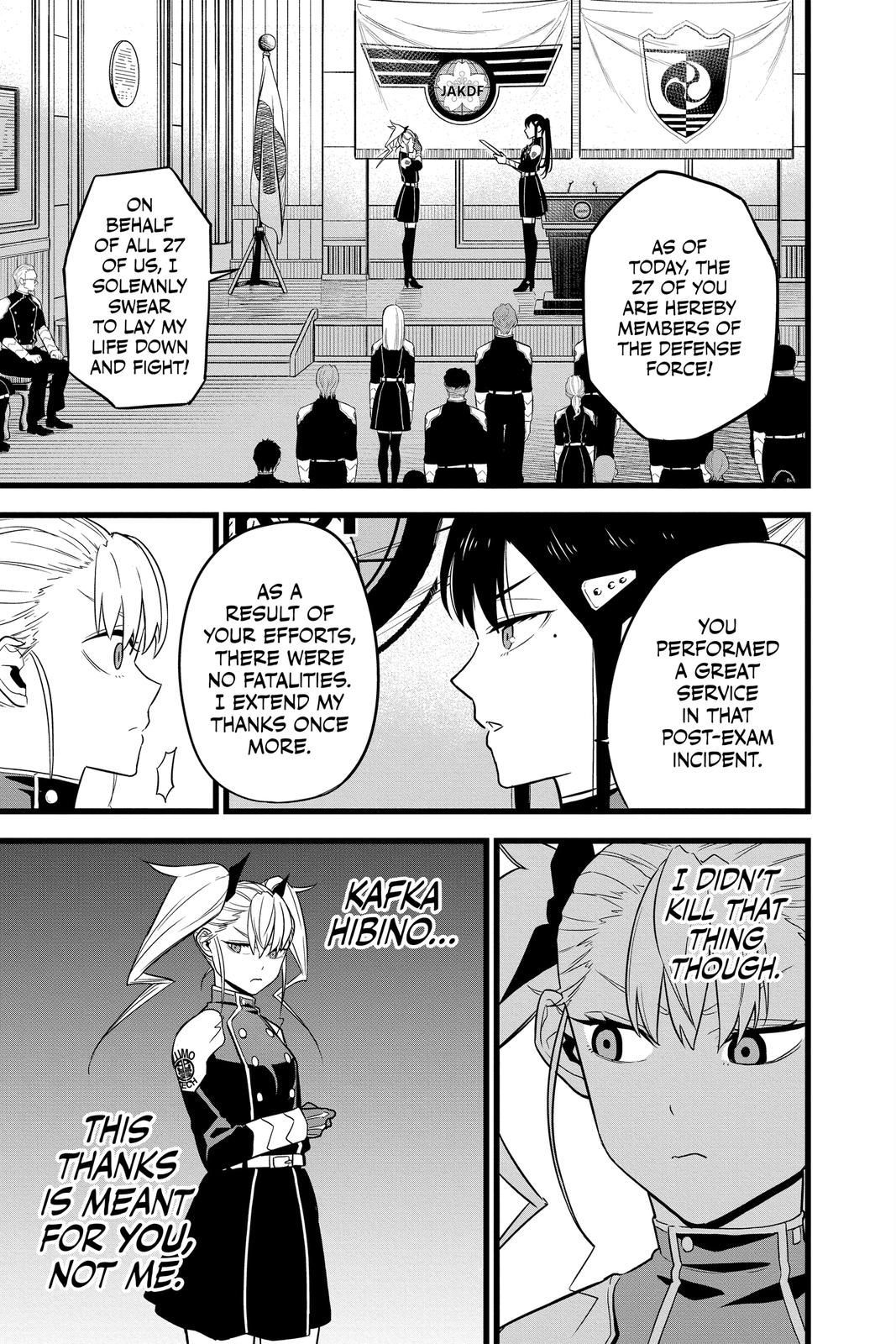 Kaiju No. 8 Chapter 9