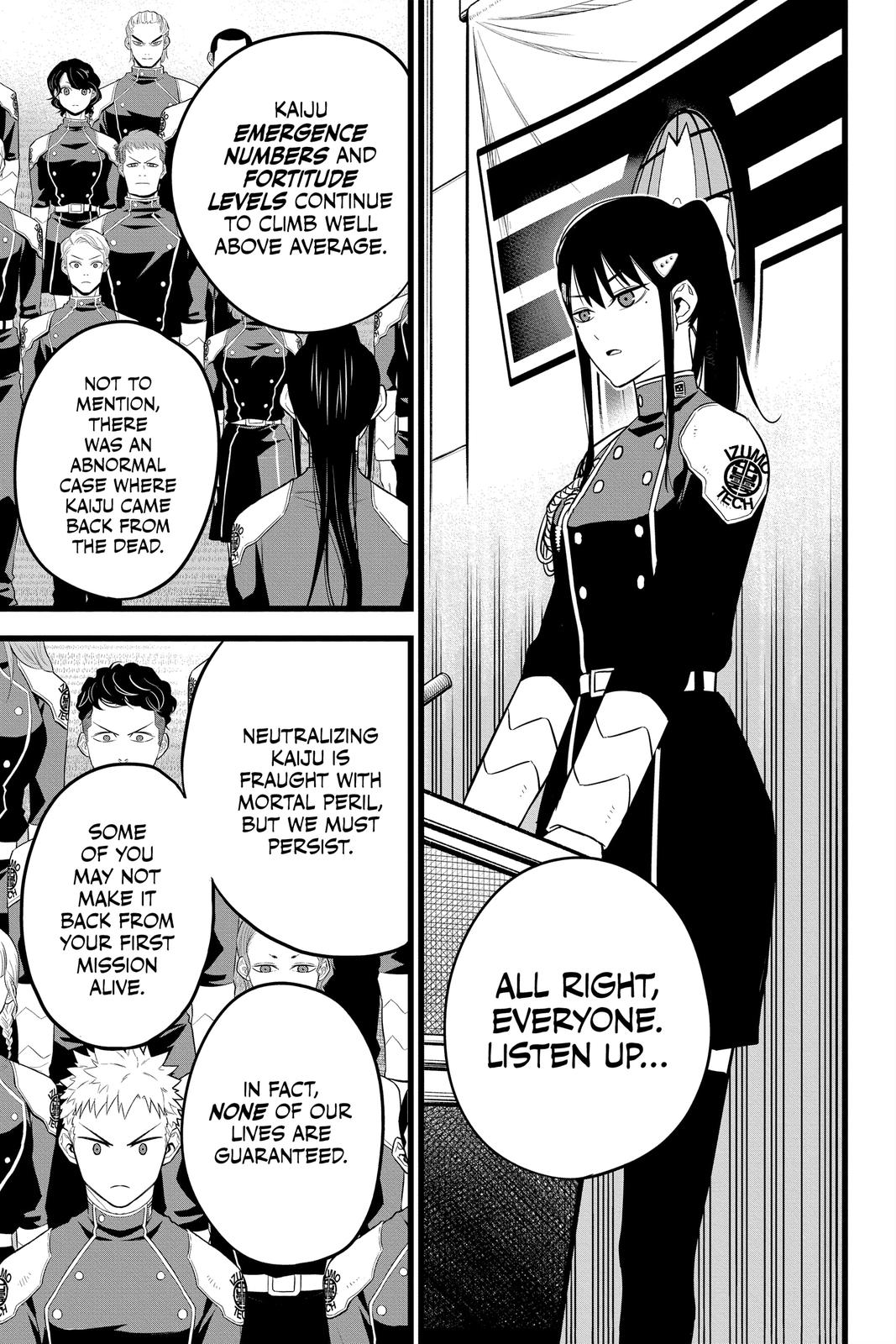 Kaiju No. 8 Chapter 9