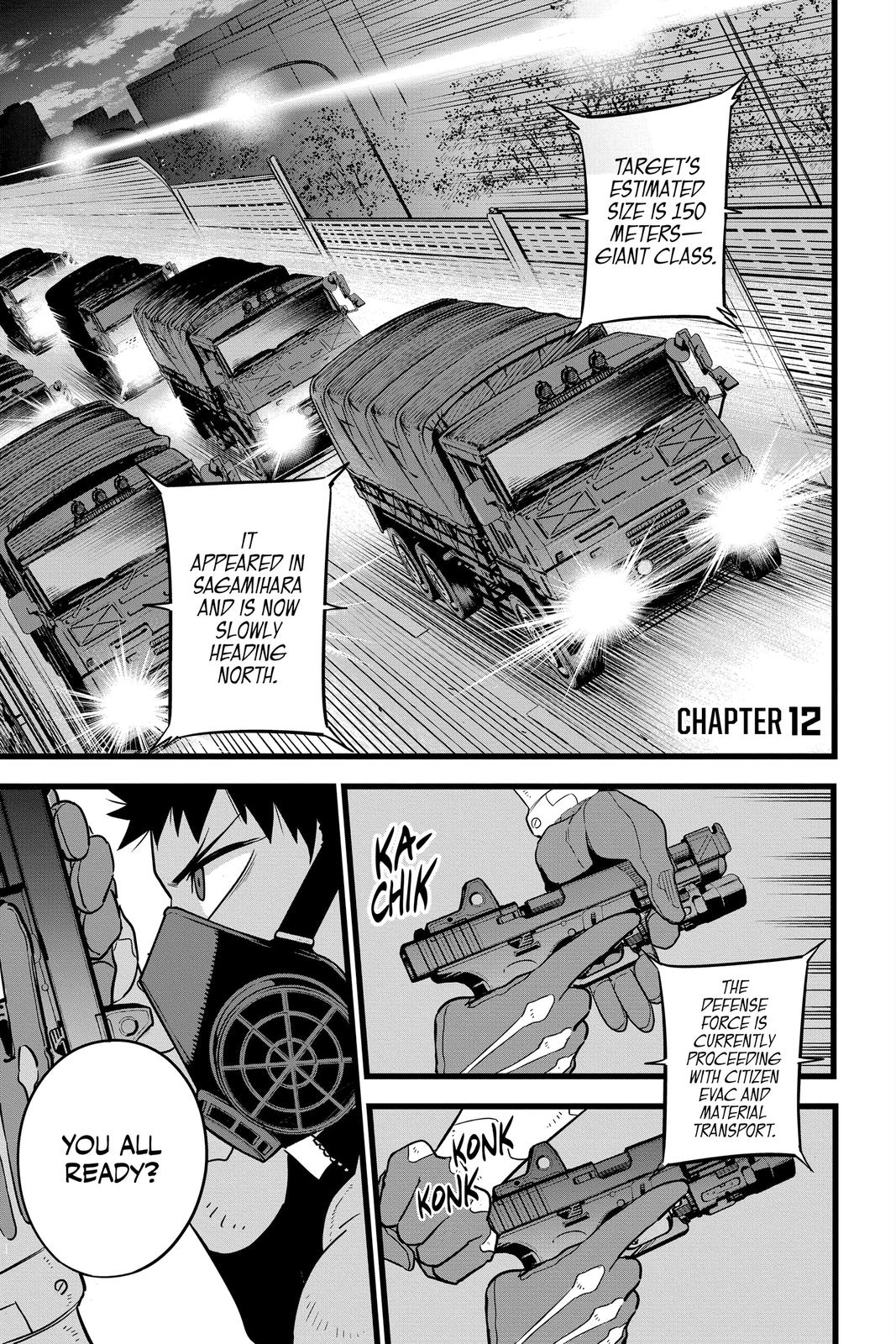 Kaiju No. 8 Chapter 11