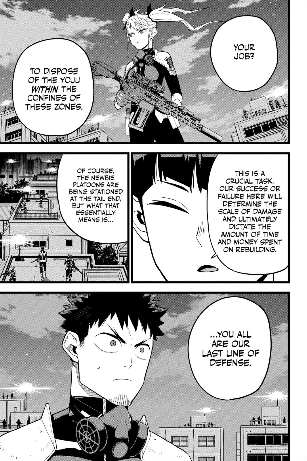 Kaiju No. 8 Chapter 11