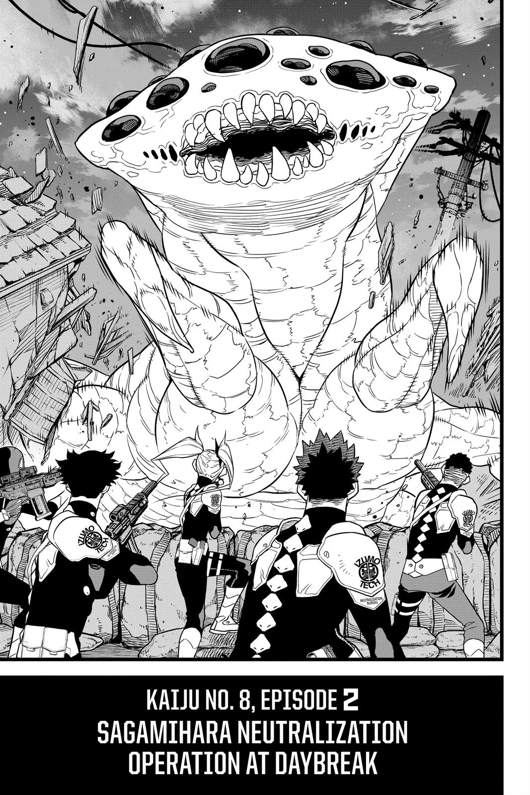 Kaiju No. 8 Chapter 11
