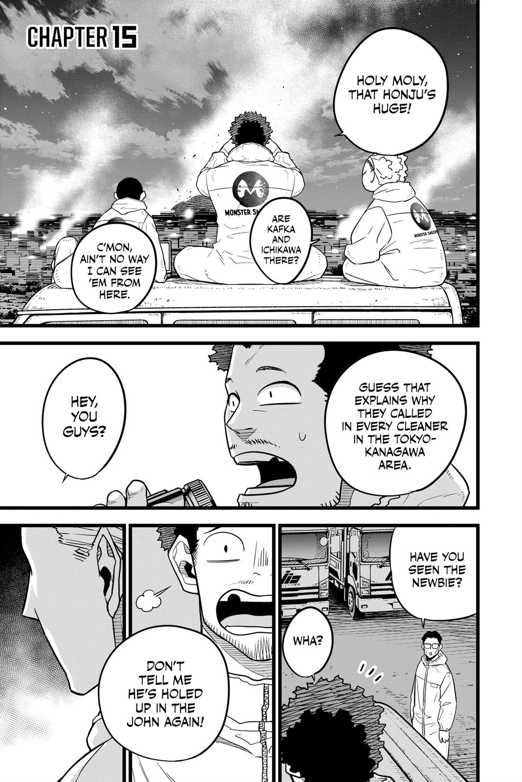 Kaiju No. 8 Chapter 14