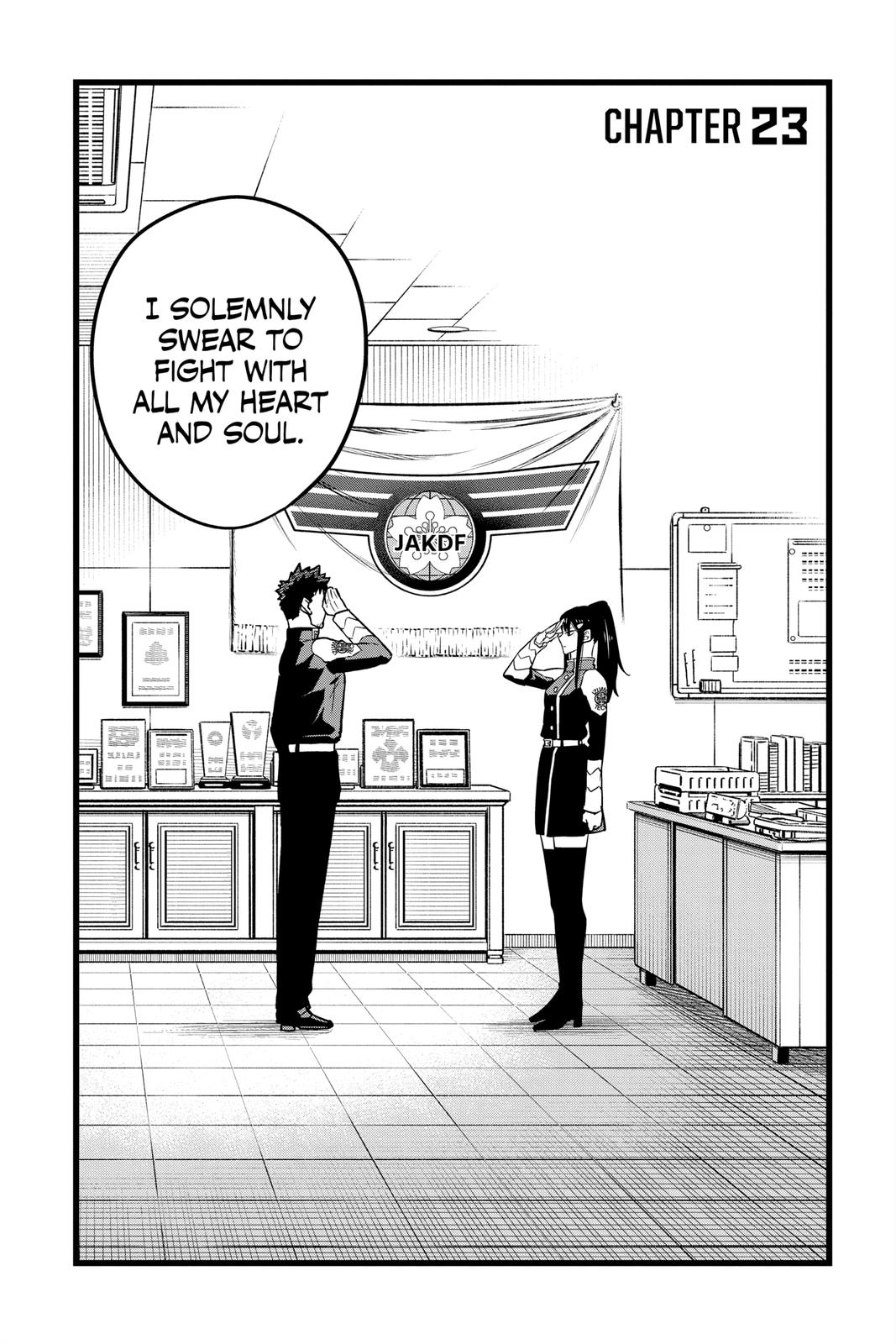 Kaiju No. 8 Chapter 22