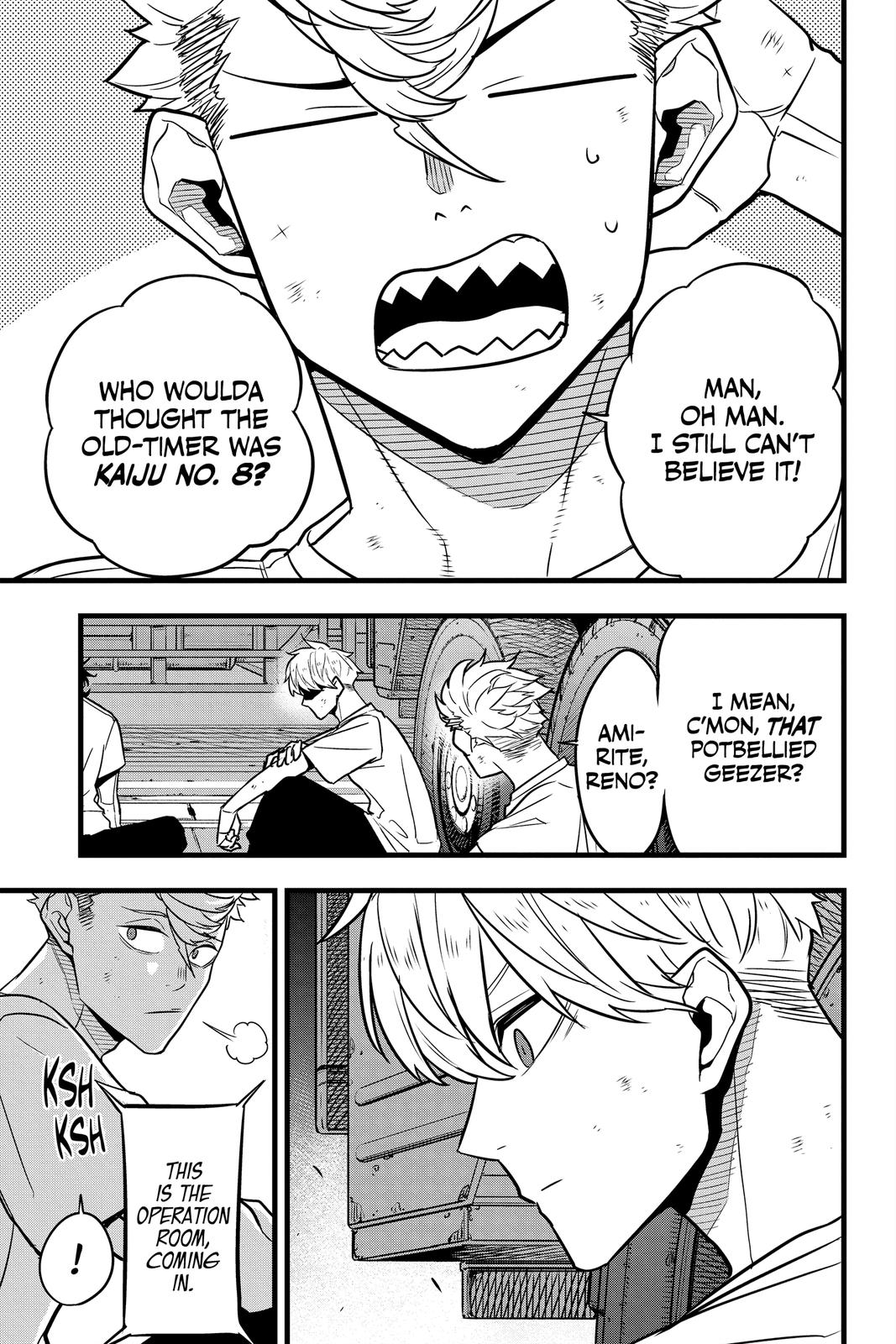 Kaiju No. 8 Chapter 32