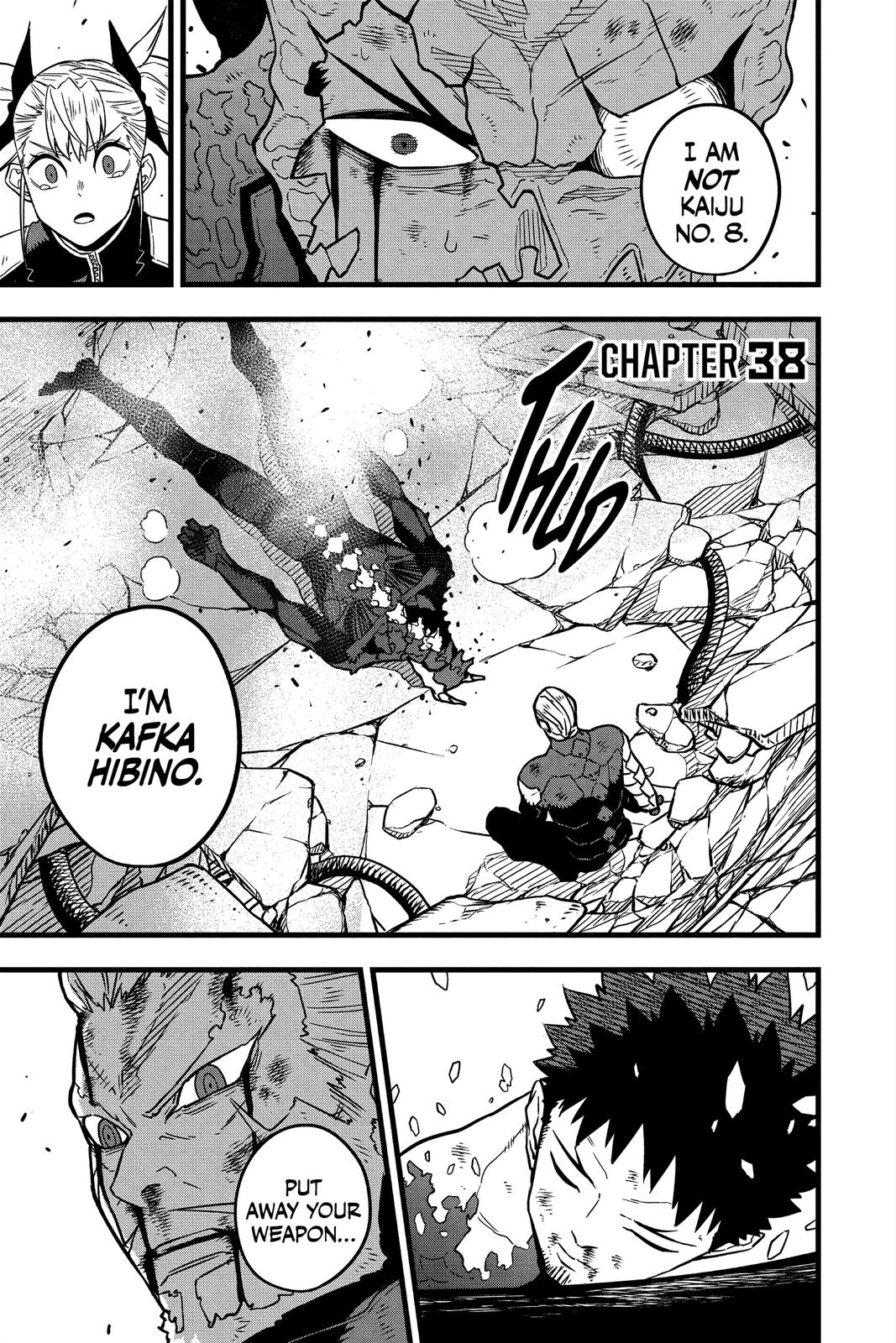 Kaiju No. 8 Chapter 36