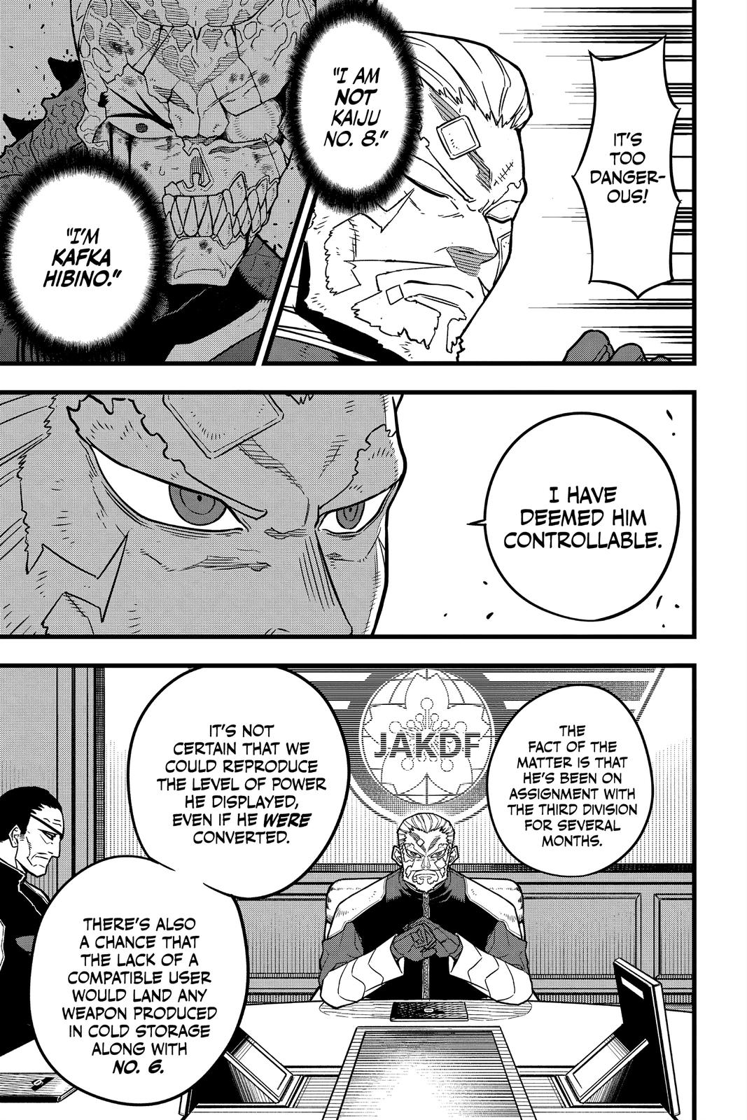 Kaiju No. 8 Chapter 36