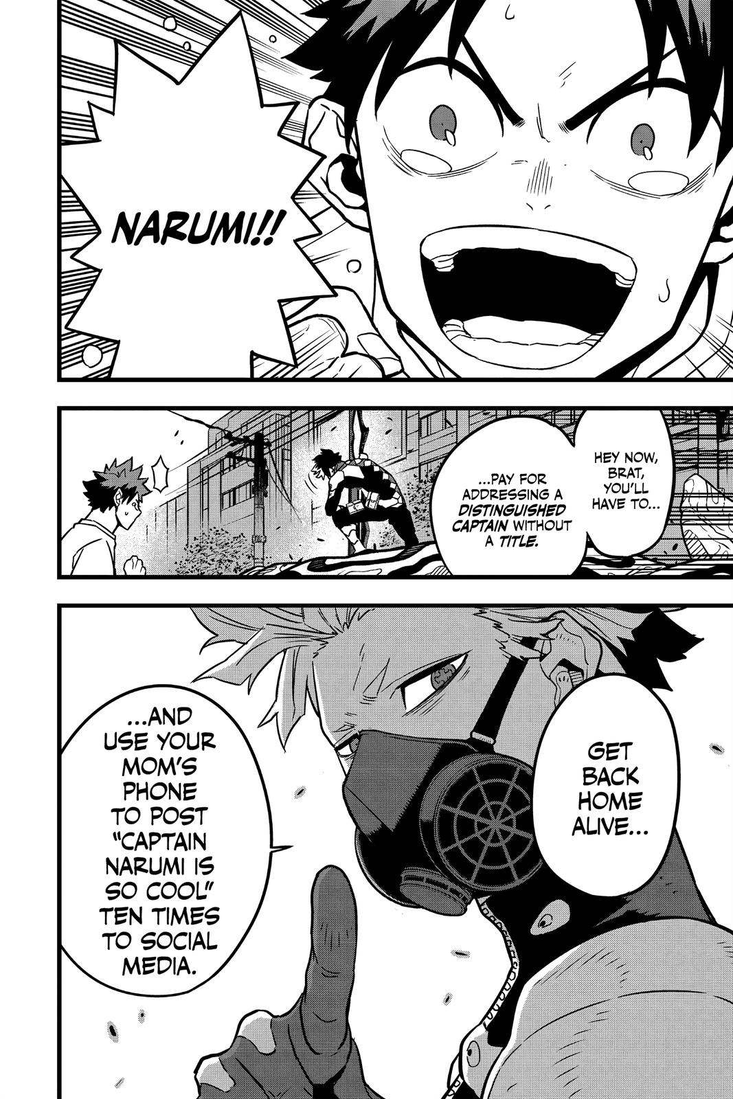 Kaiju No. 8 Chapter 40