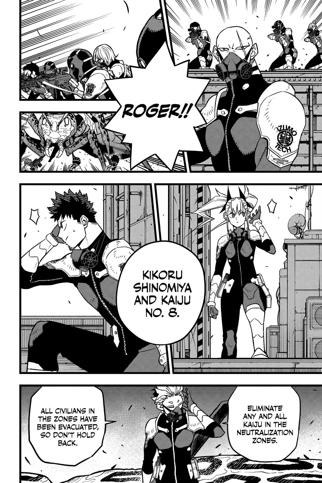 Kaiju No. 8 Chapter 40