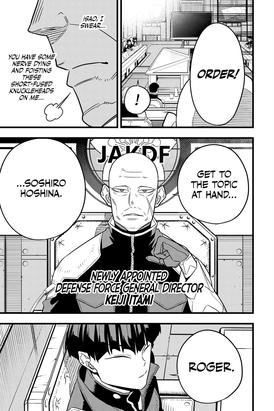 Kaiju No. 8 Chapter 55