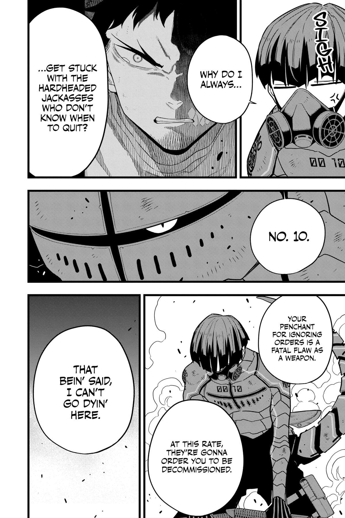 Kaiju No. 8 Chapter 71