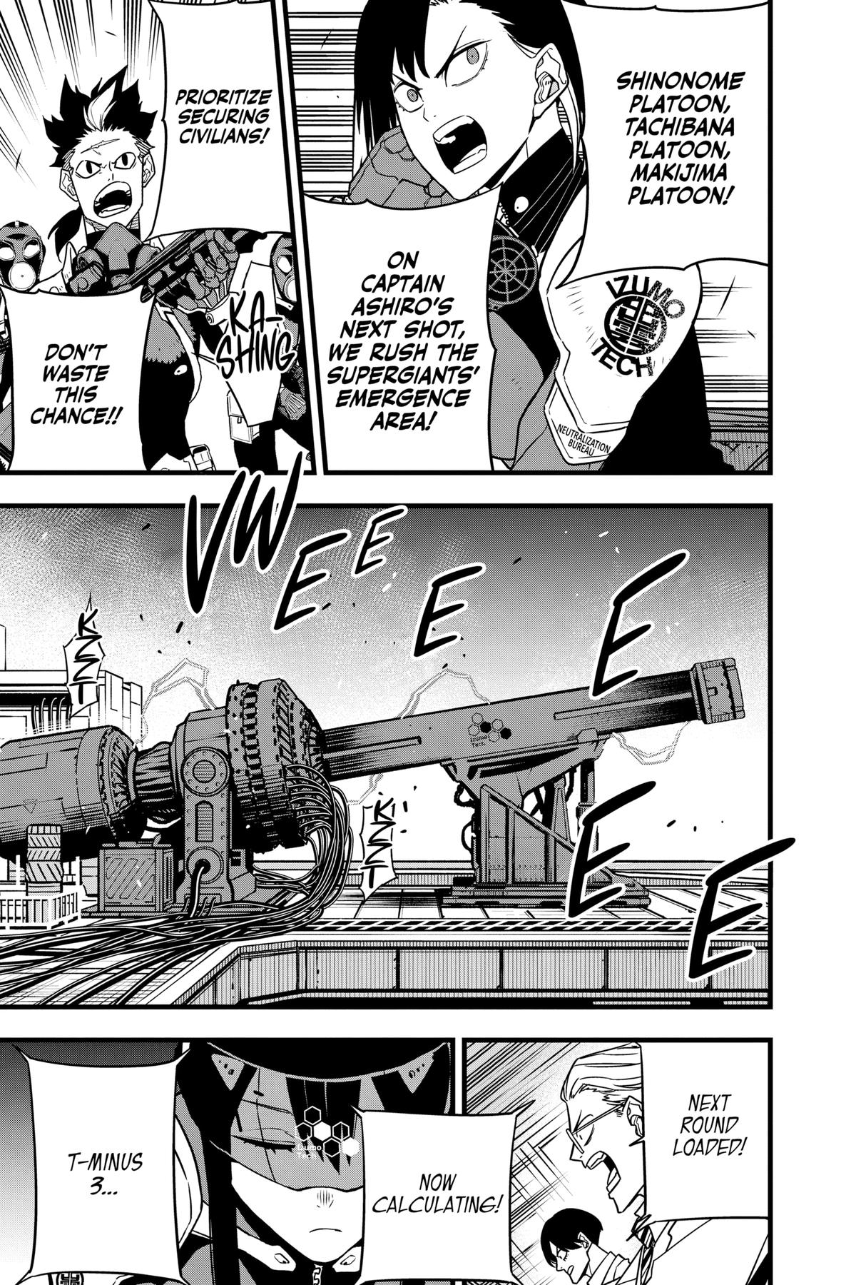 Kaiju No. 8 Chapter 74