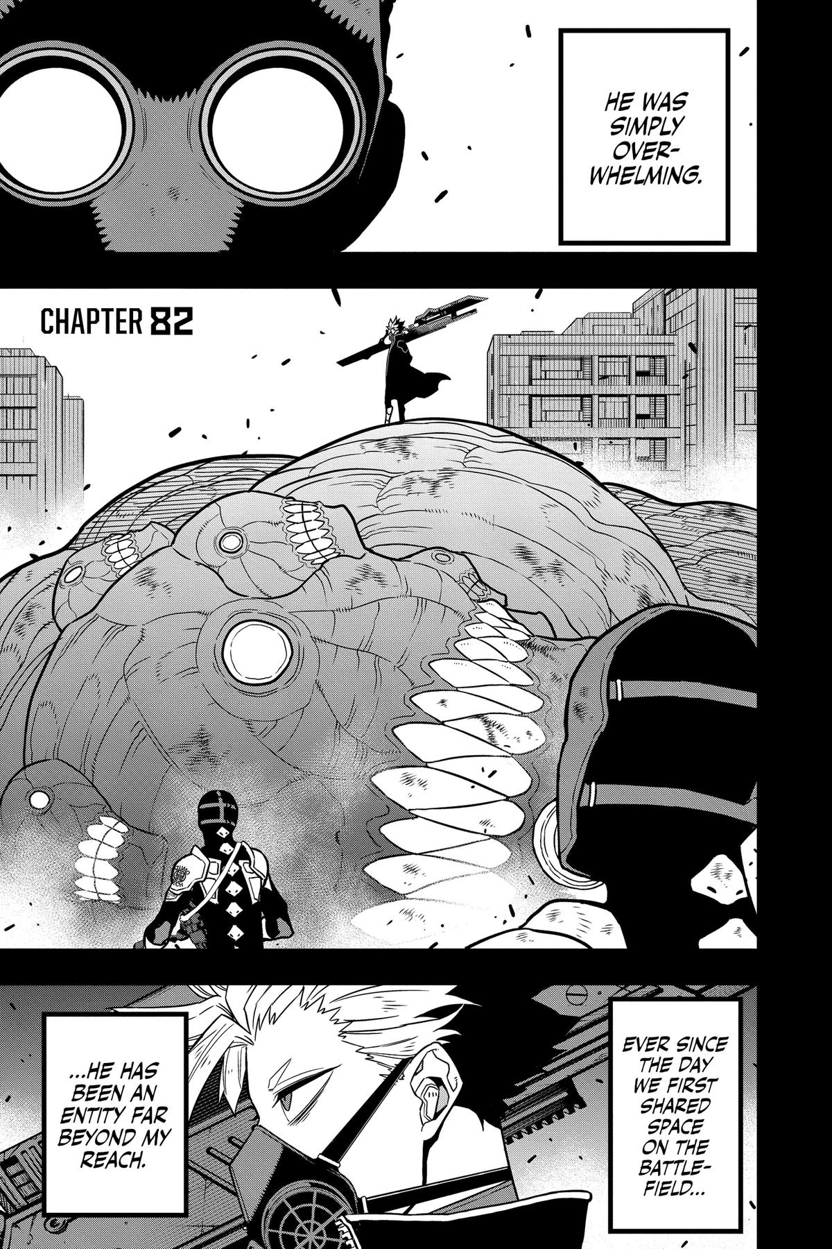 Kaiju No. 8 Chapter 80