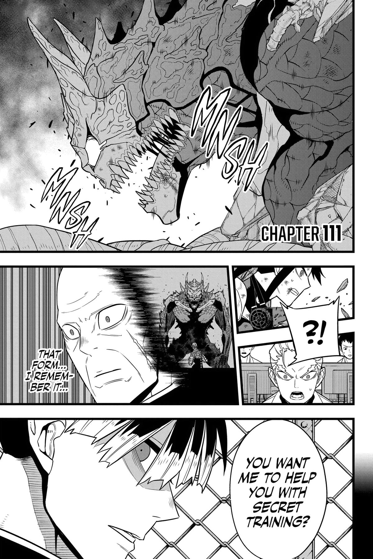 Kaiju No. 8 Chapter 110