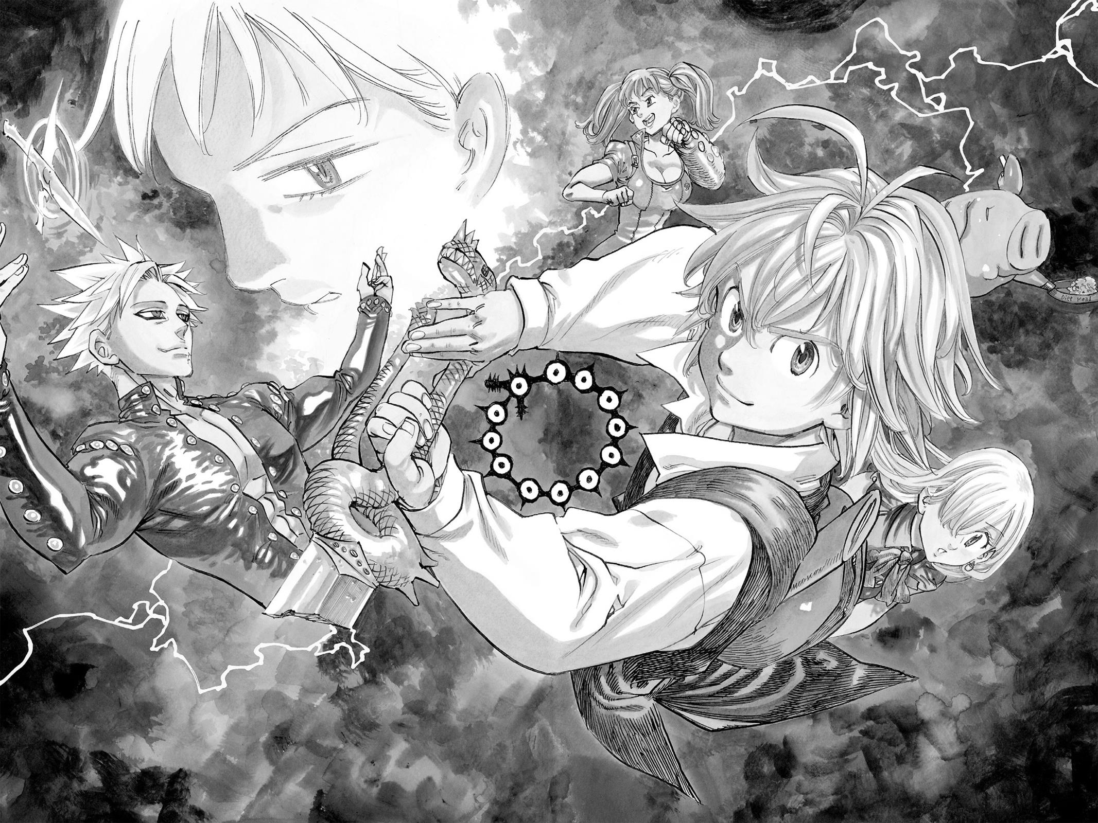 Seven deadly sins origin дата выхода. Seven Deadly sins Manga all.