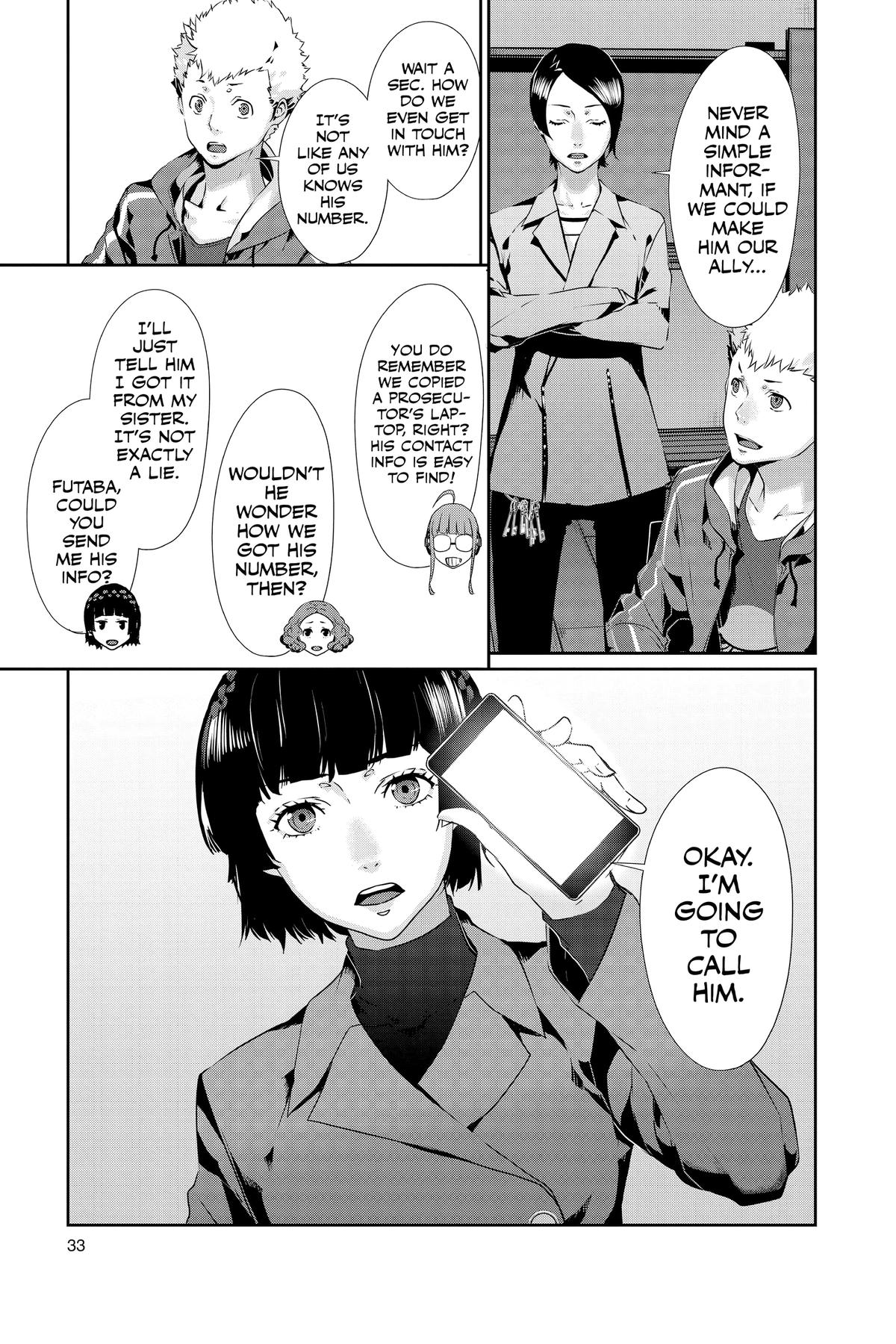 Persona 5 Chapter 65 34