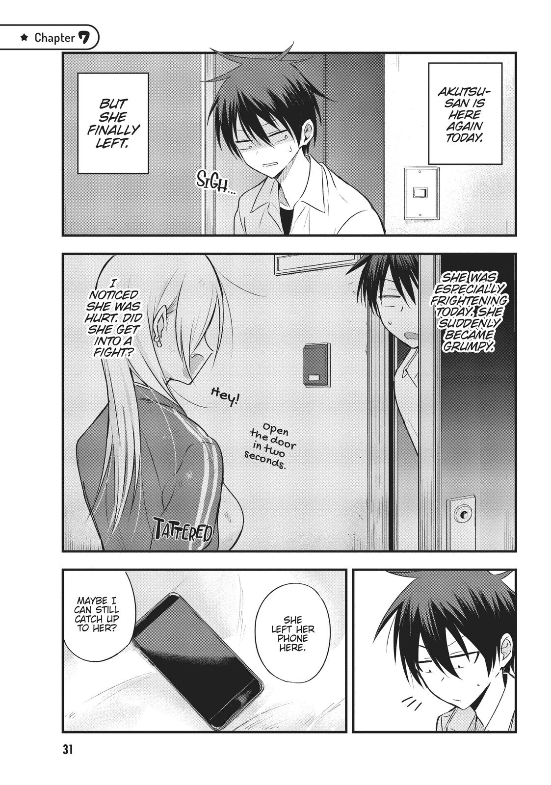 Please Go Home, Miss Akutsu! Chapter 7