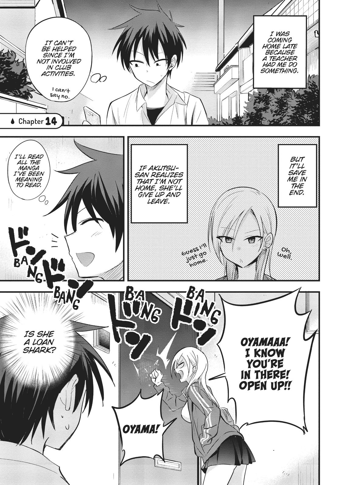 Please Go Home, Miss Akutsu! Chapter 14