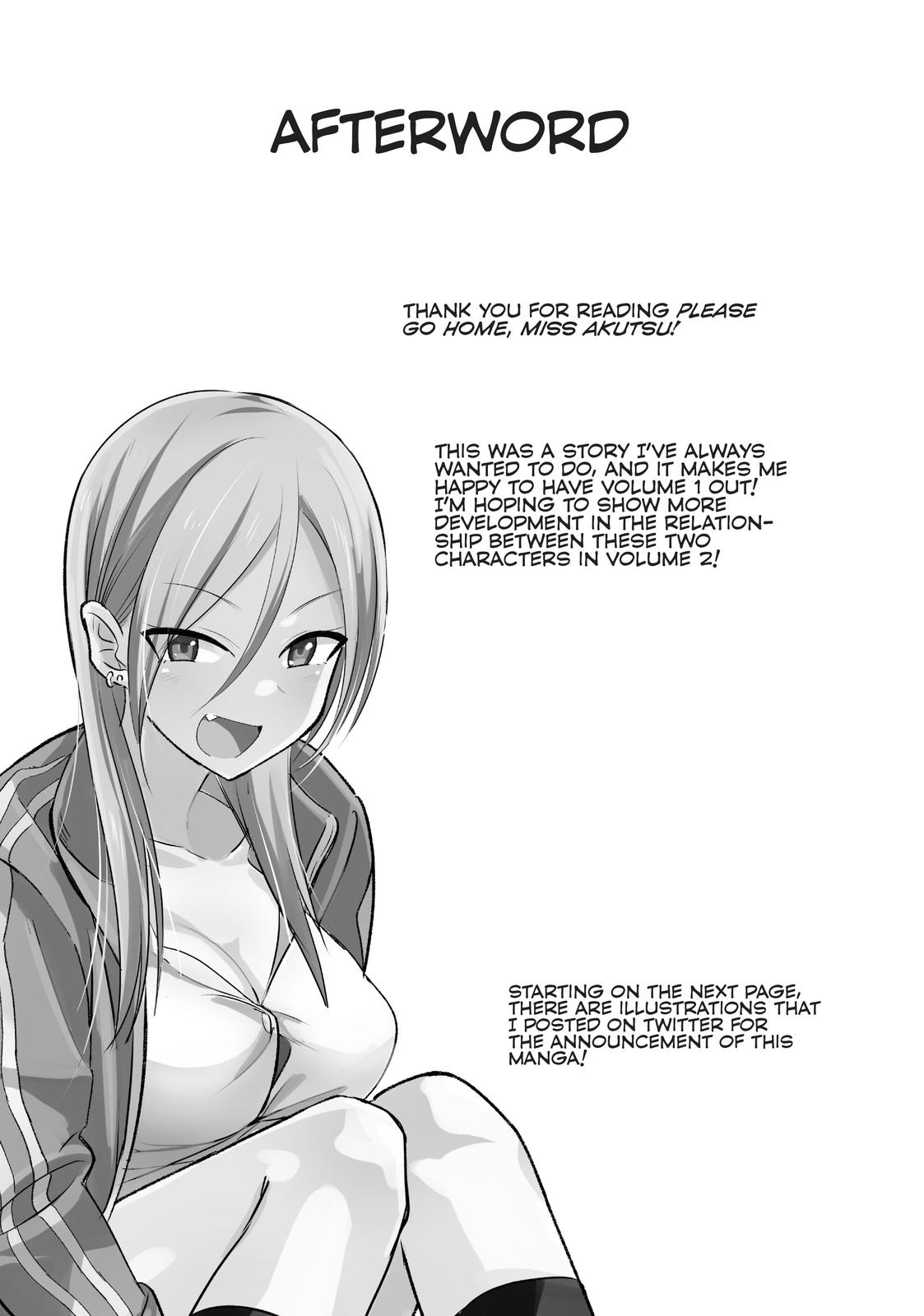 Please Go Home, Miss Akutsu! Chapter 27.5