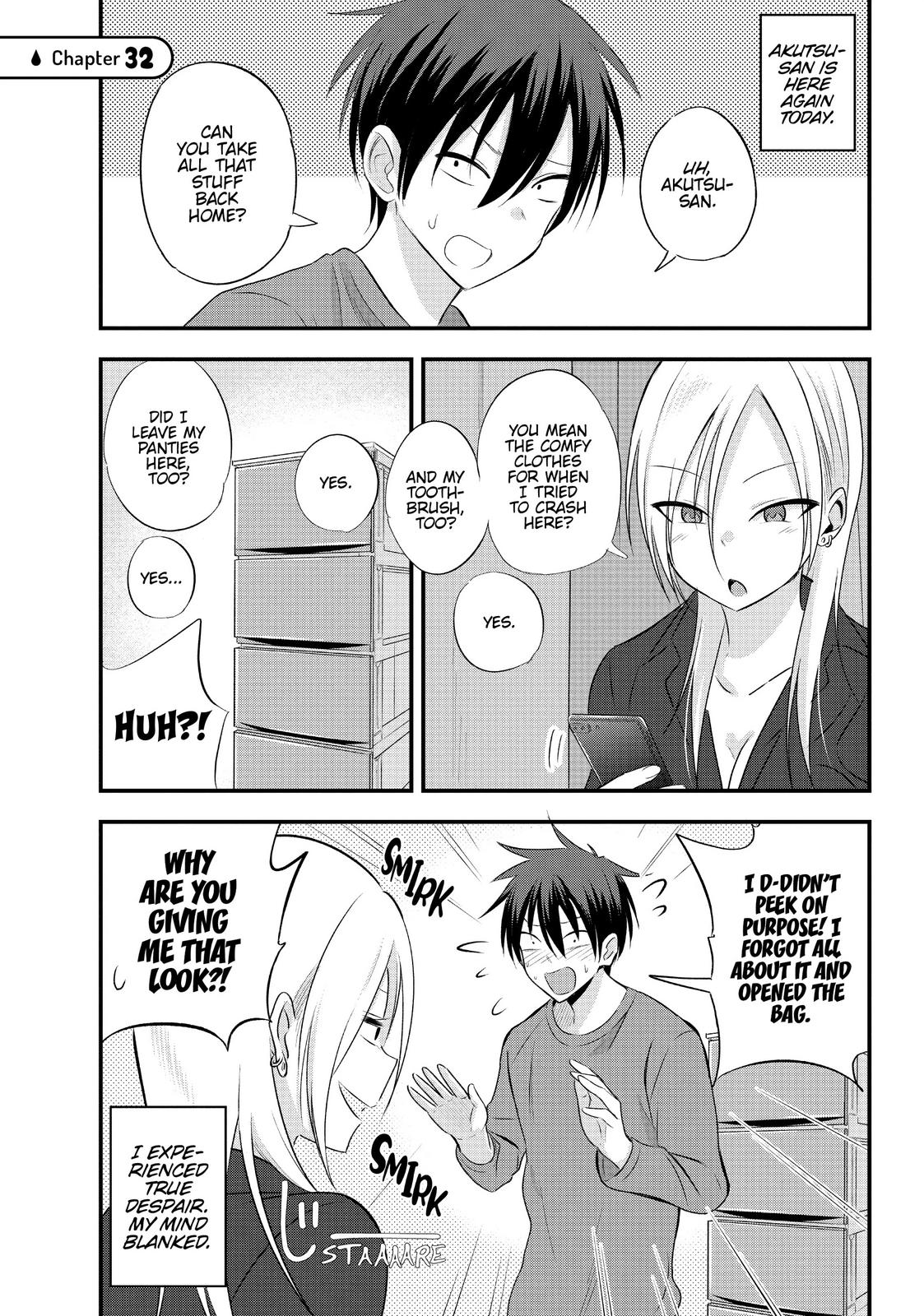 Please Go Home, Miss Akutsu! Chapter 32