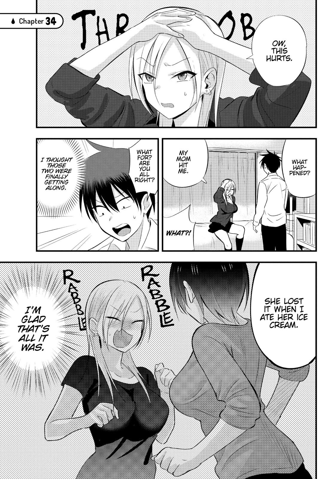 Please Go Home, Miss Akutsu! Chapter 34