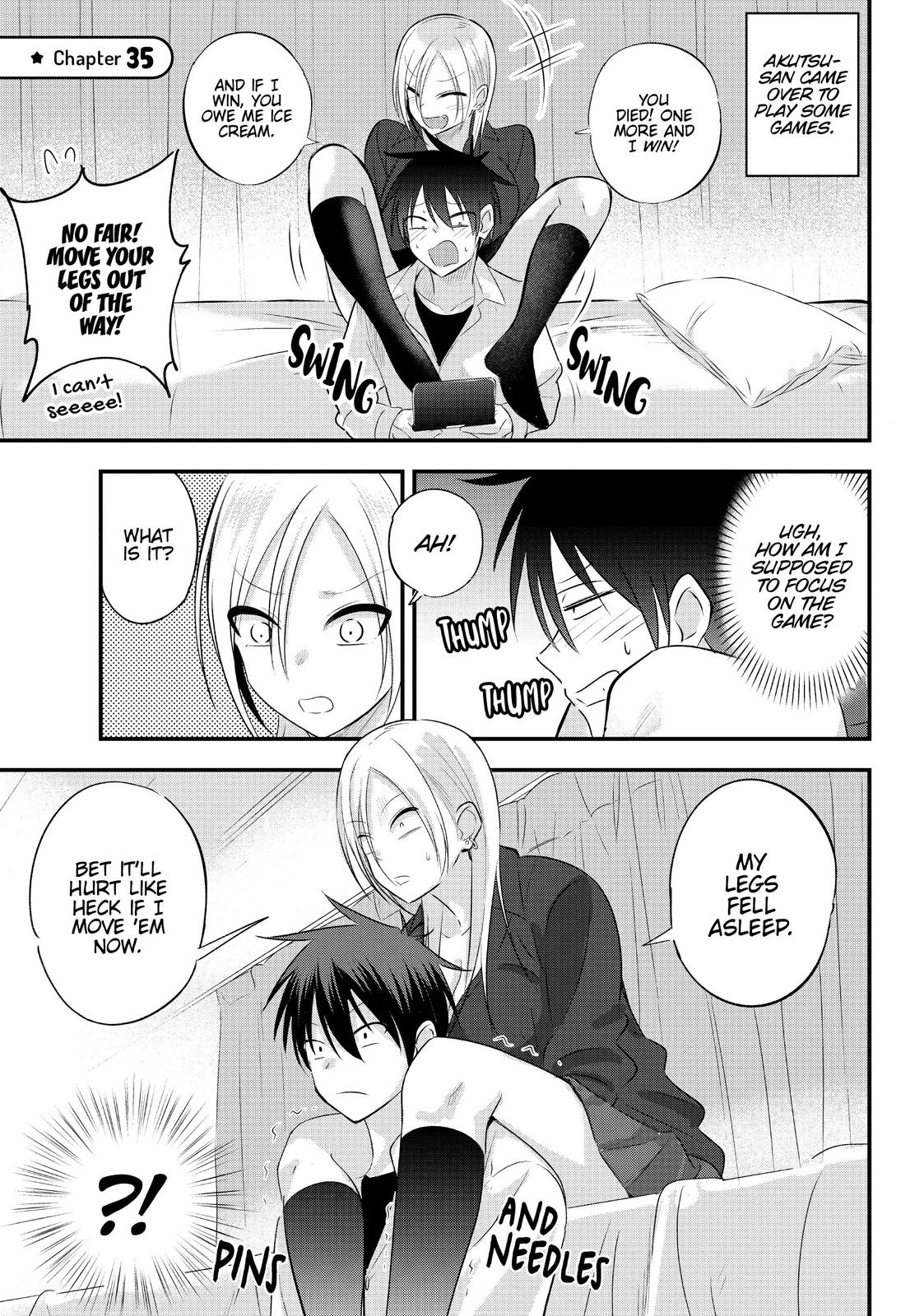 Please Go Home, Miss Akutsu! Chapter 35