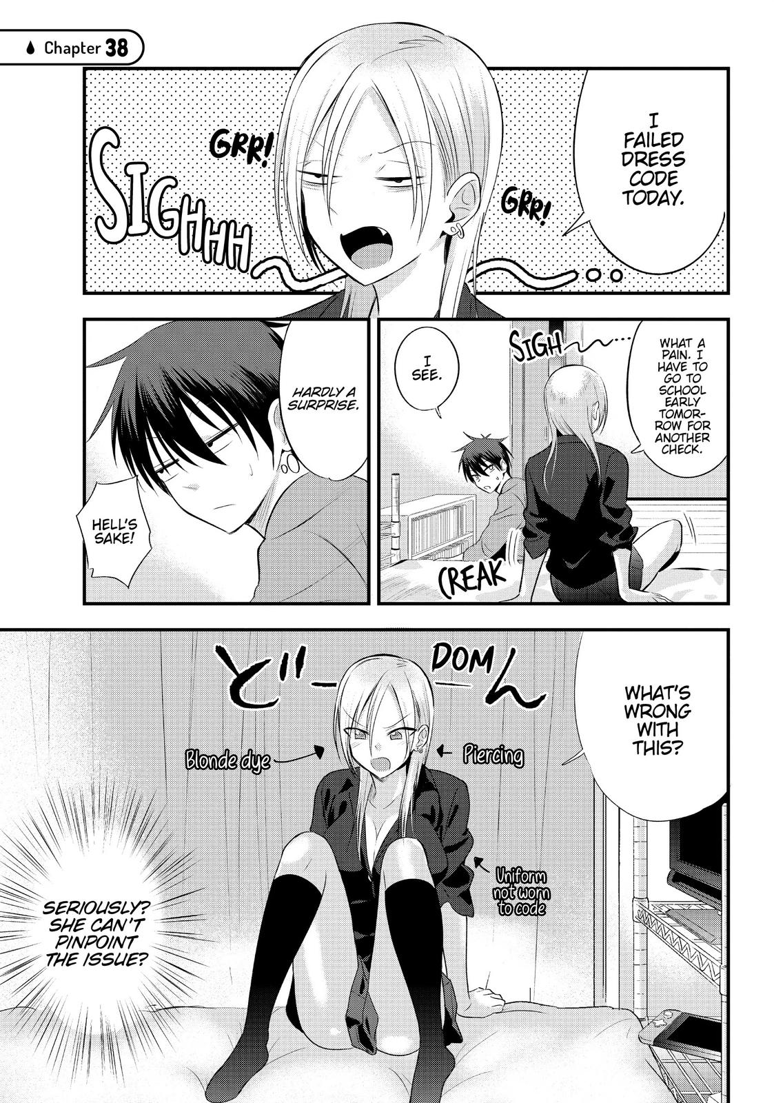 Please Go Home, Miss Akutsu! Chapter 38