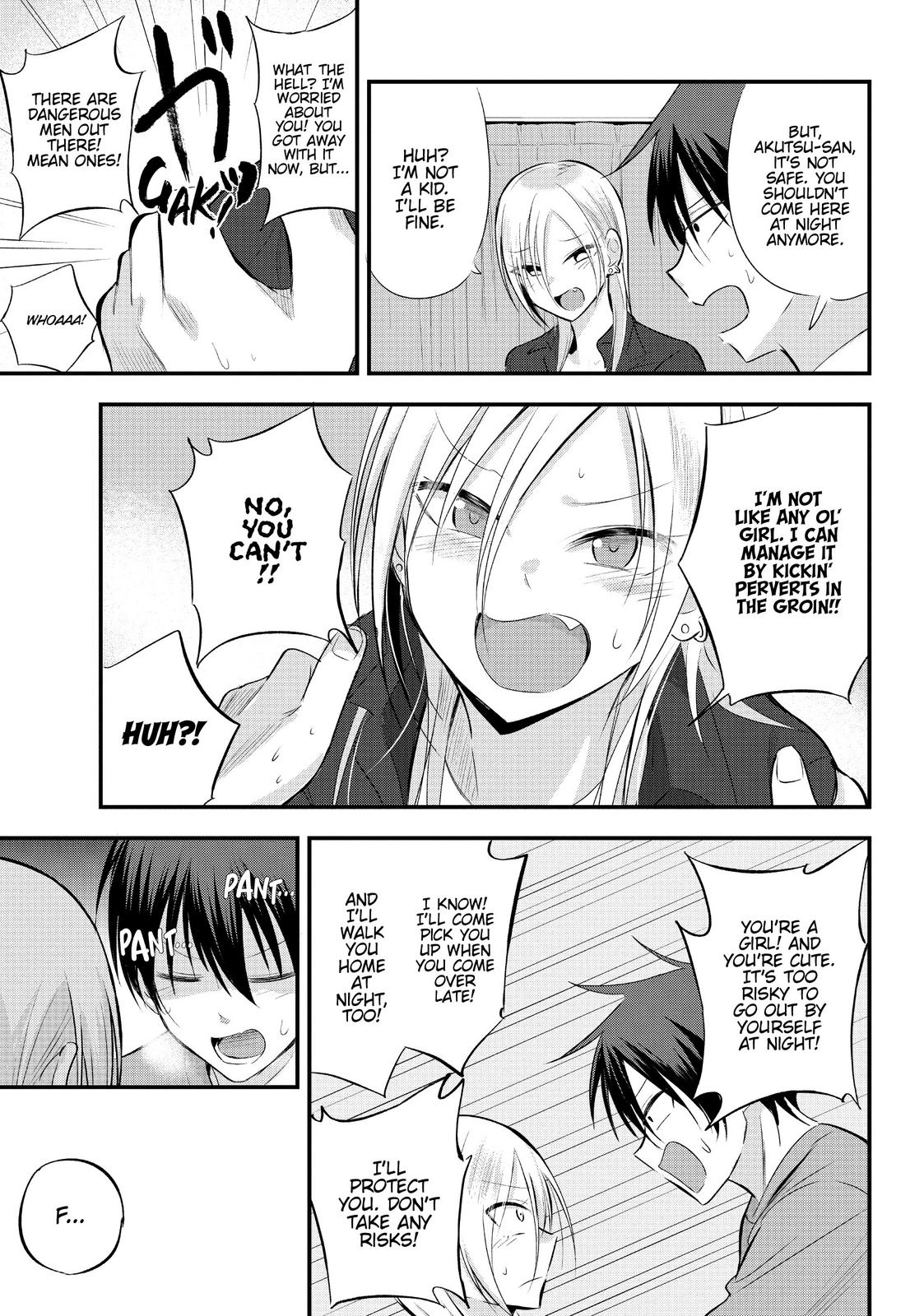 Please Go Home, Miss Akutsu! Chapter 40