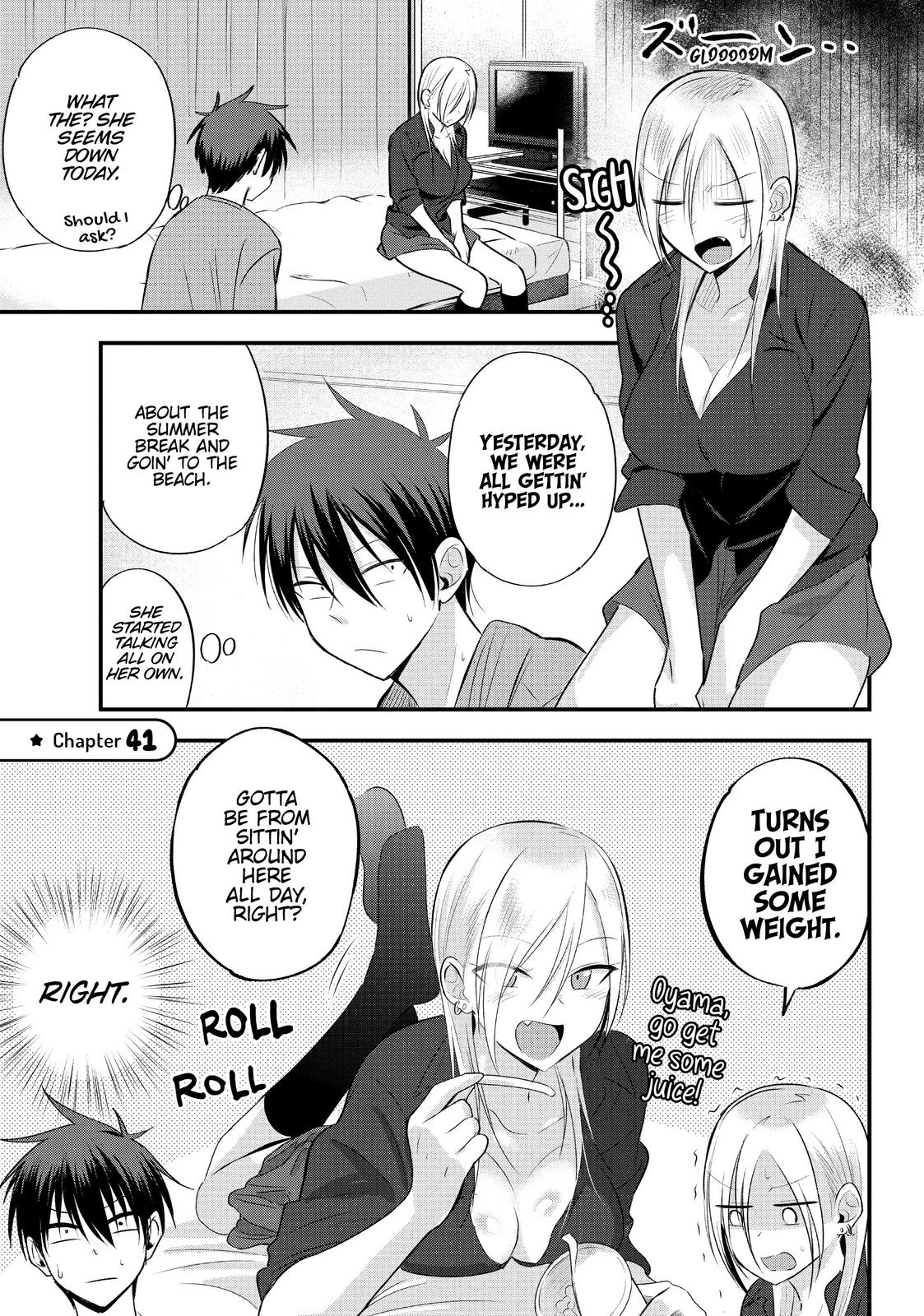 Please Go Home, Miss Akutsu! Chapter 41