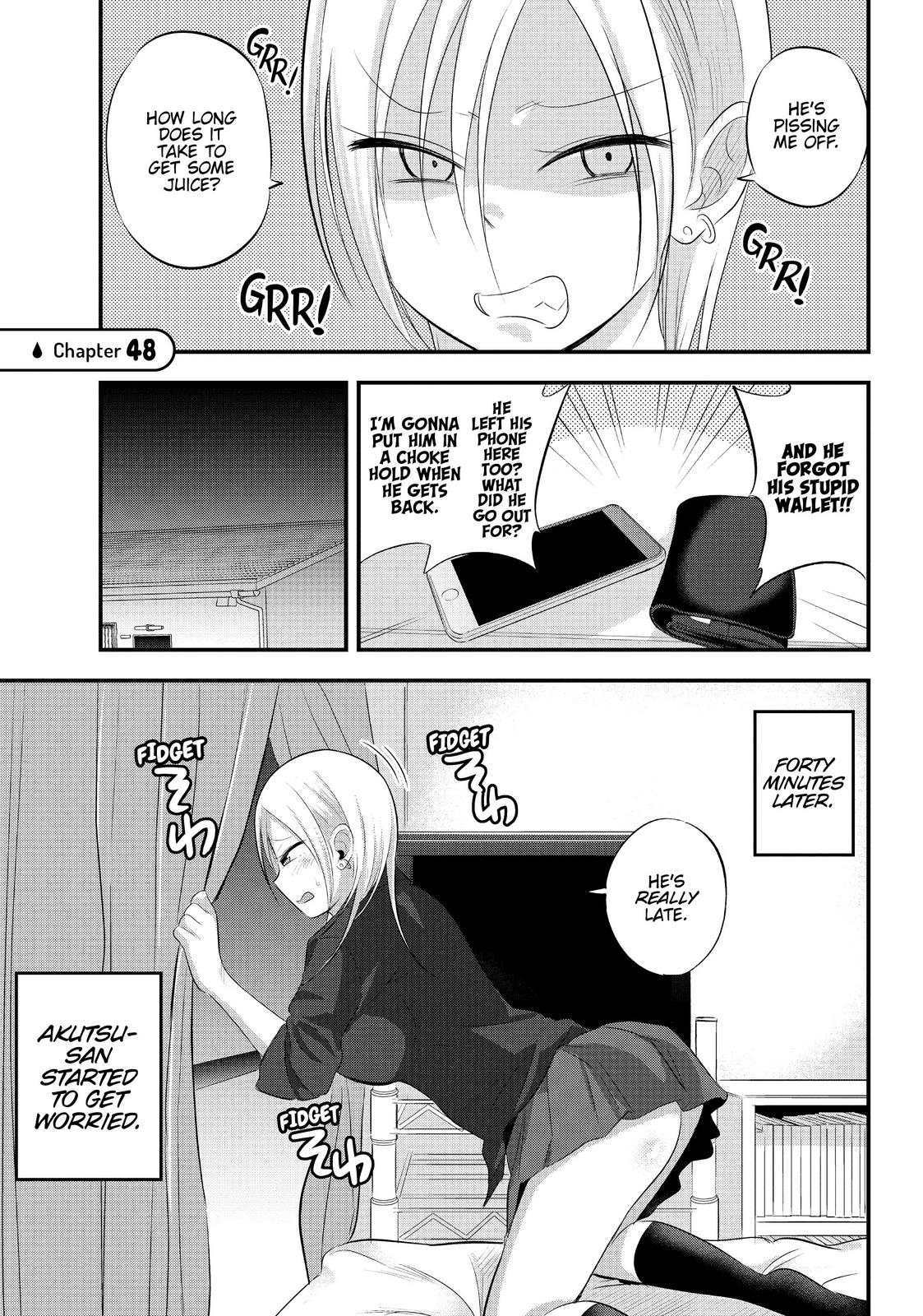 Please Go Home, Miss Akutsu! Chapter 48