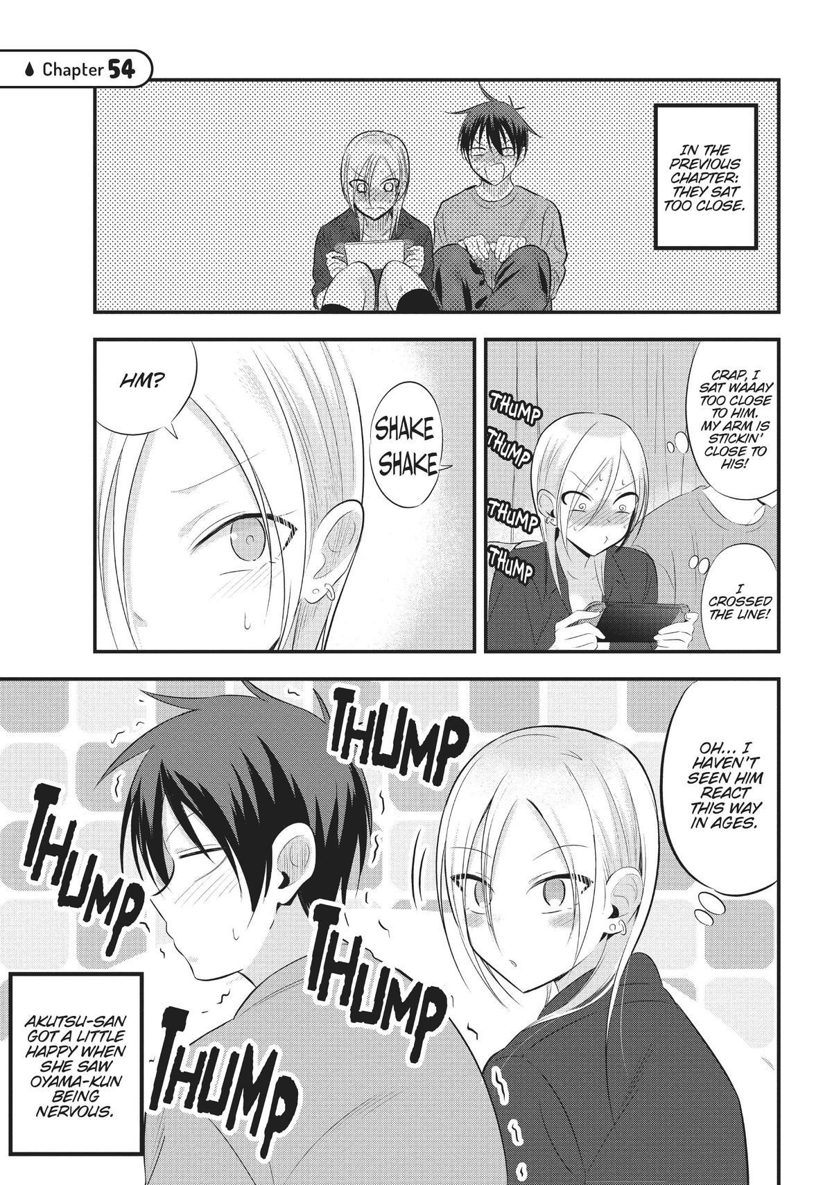 Please Go Home, Miss Akutsu! Chapter 54