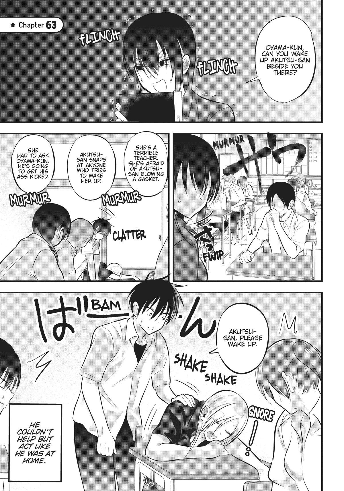 Please Go Home, Miss Akutsu! Chapter 63