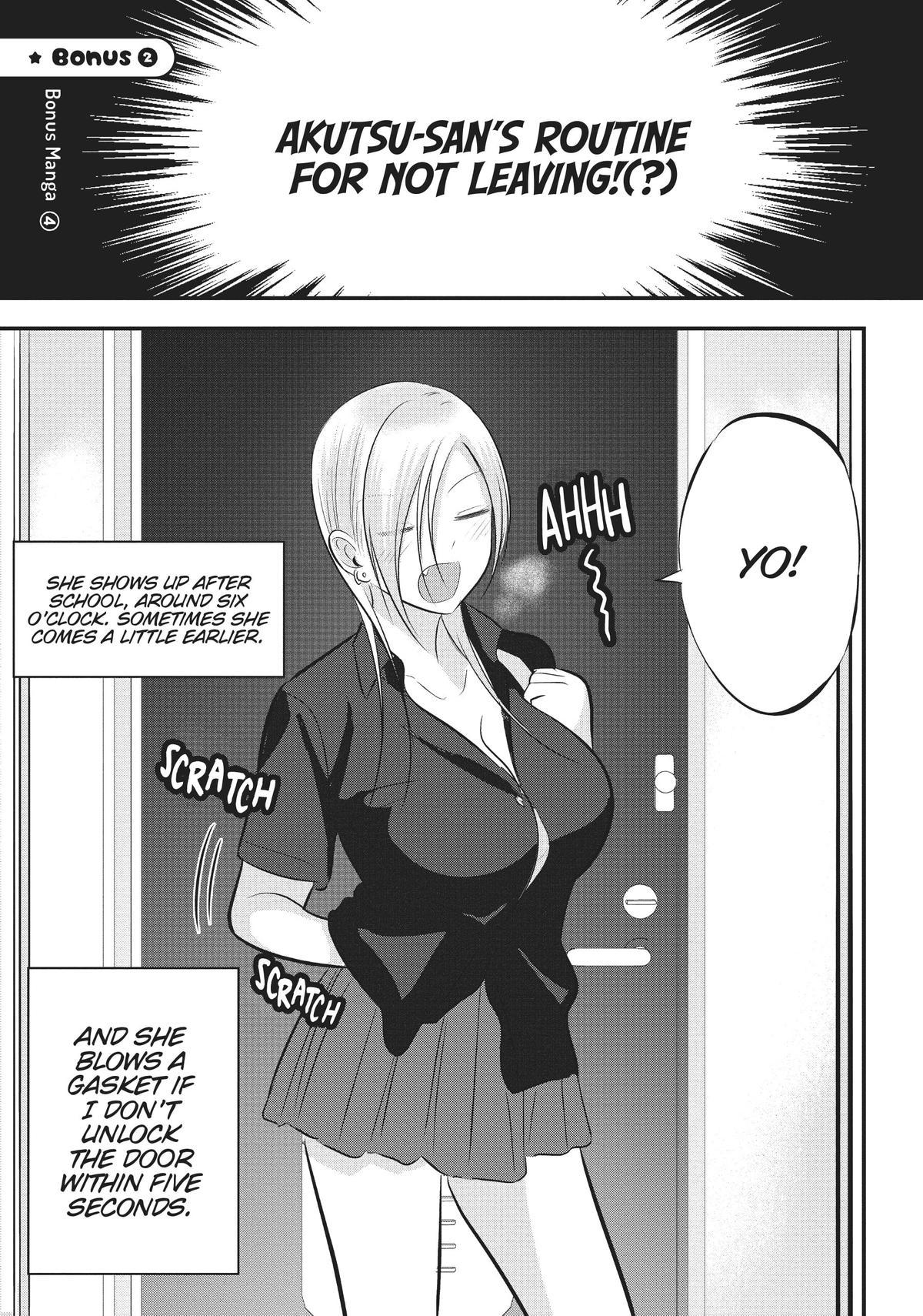 Please Go Home, Miss Akutsu! Chapter 69.5