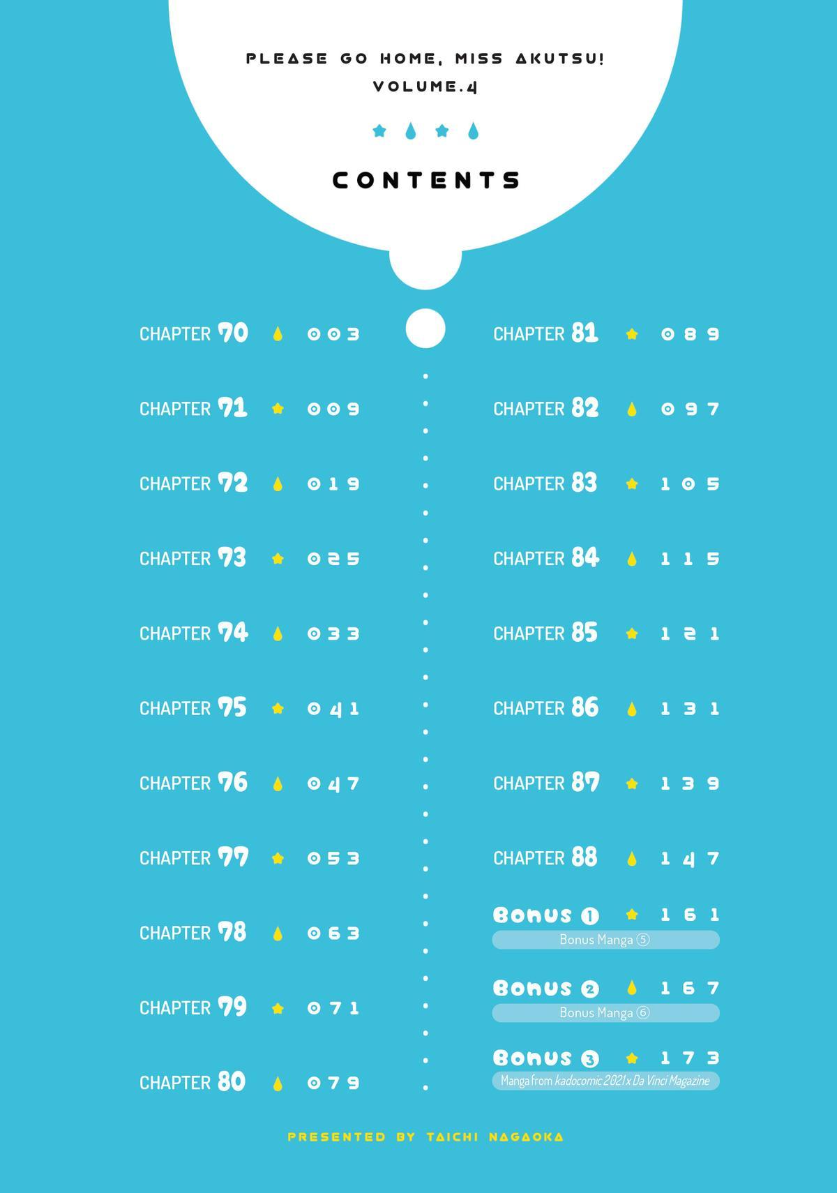 Please Go Home, Miss Akutsu! Chapter 70