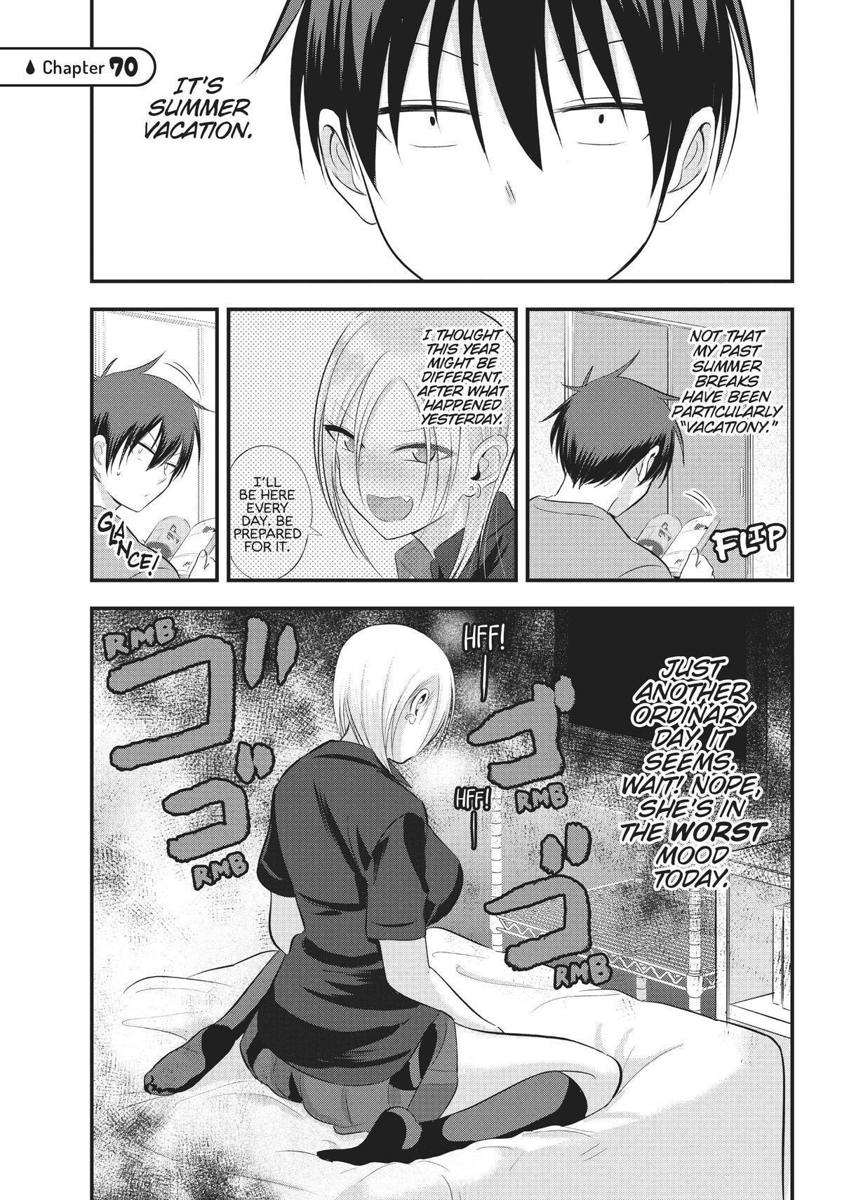 Please Go Home, Miss Akutsu! Chapter 70