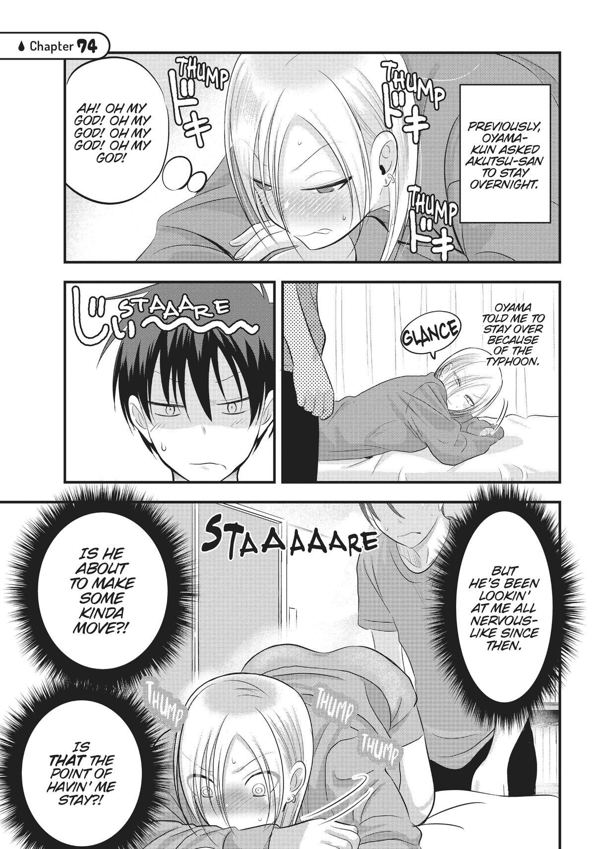 Please Go Home, Miss Akutsu! Chapter 74