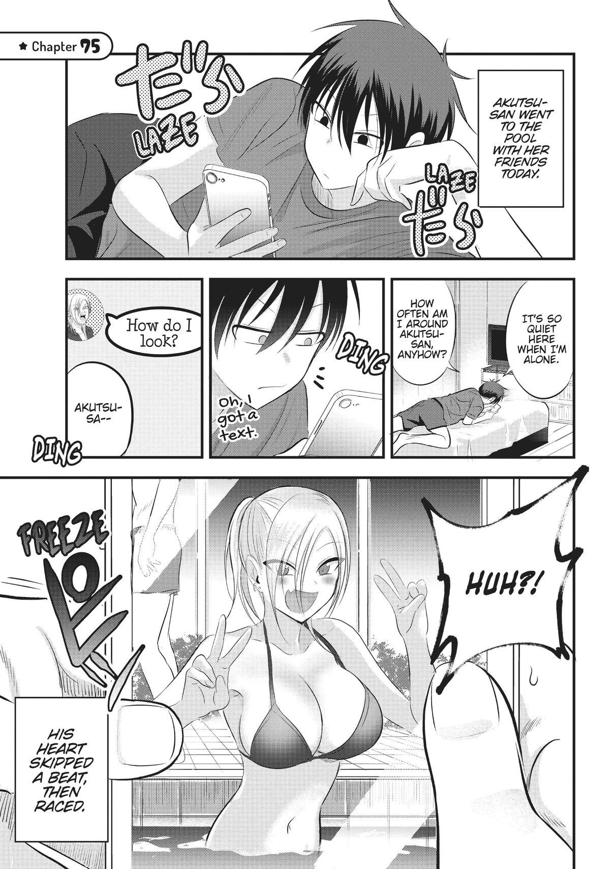 Please Go Home, Miss Akutsu! Chapter 75