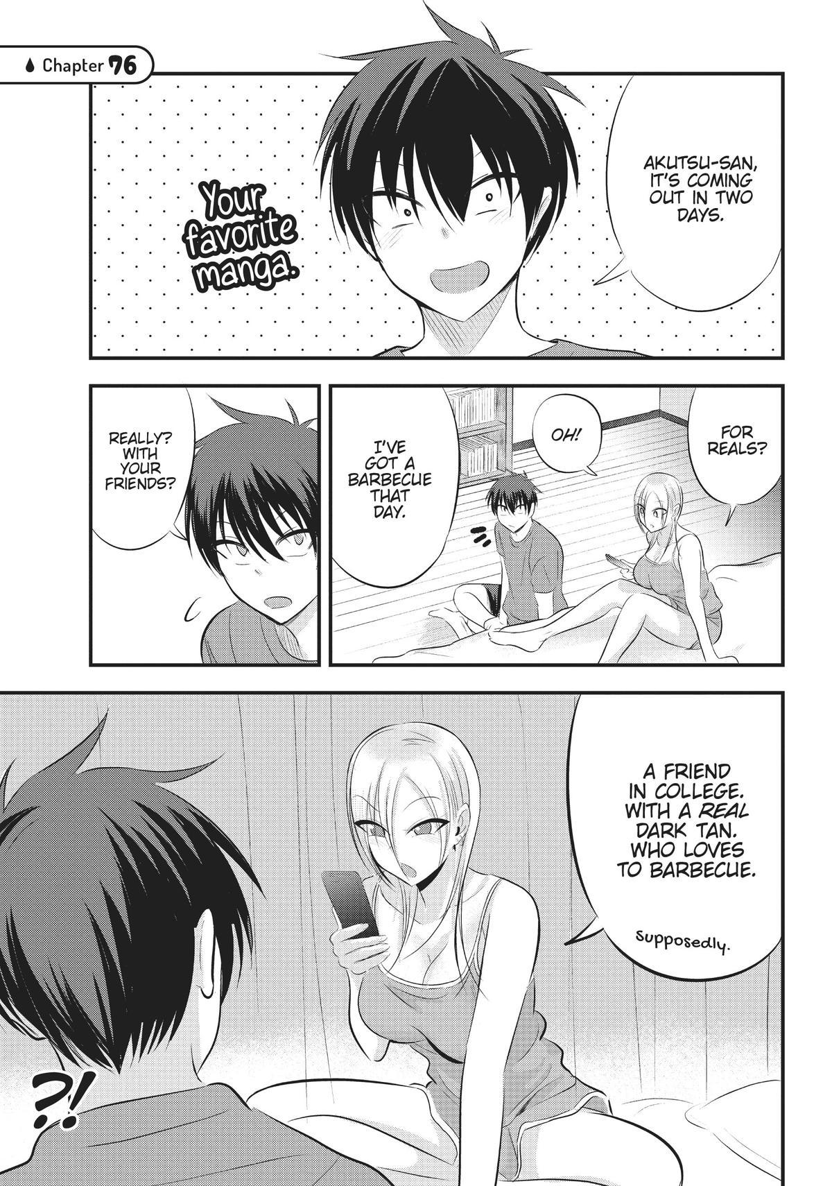 Please Go Home, Miss Akutsu! Chapter 76