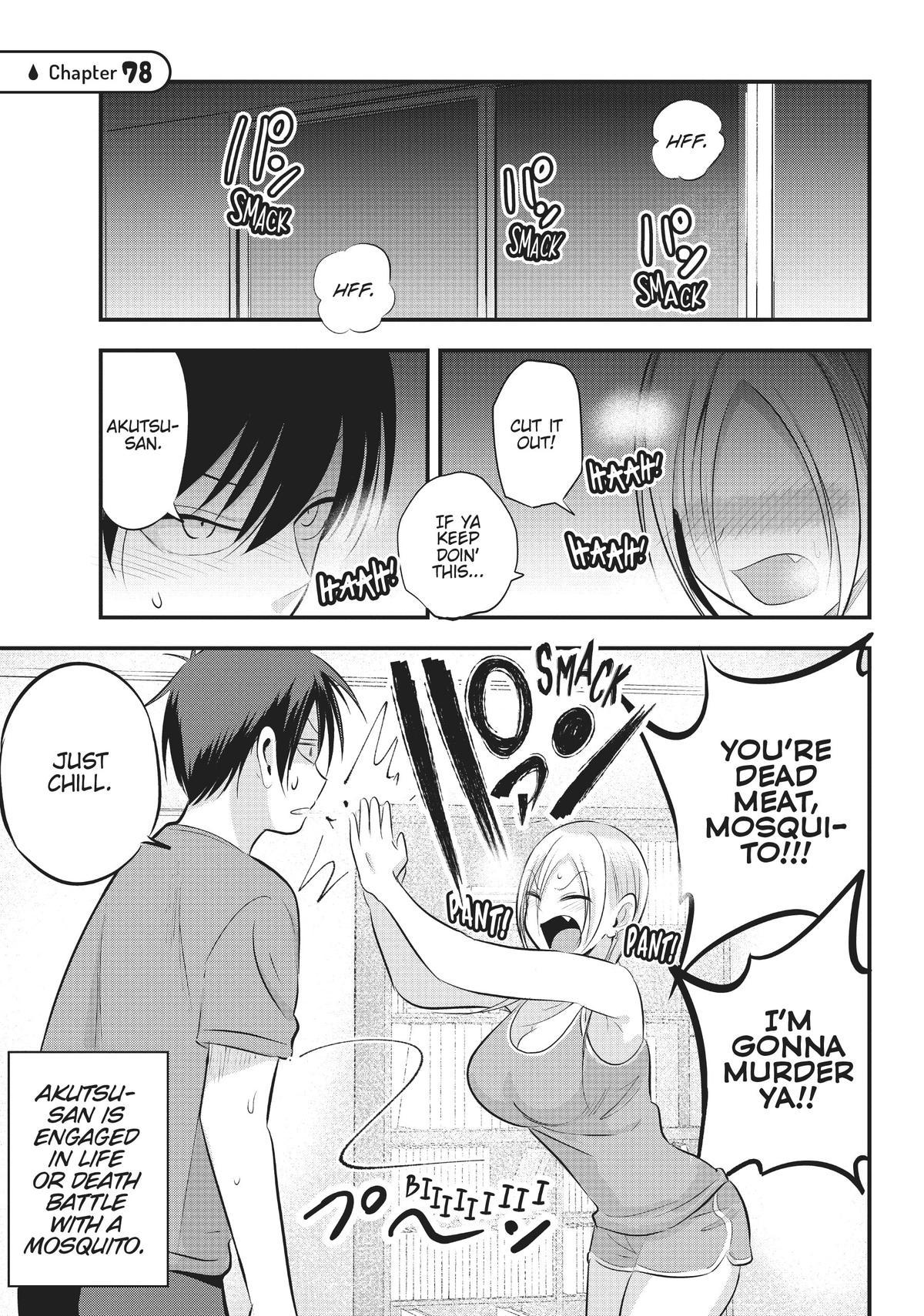 Please Go Home, Miss Akutsu! Chapter 78