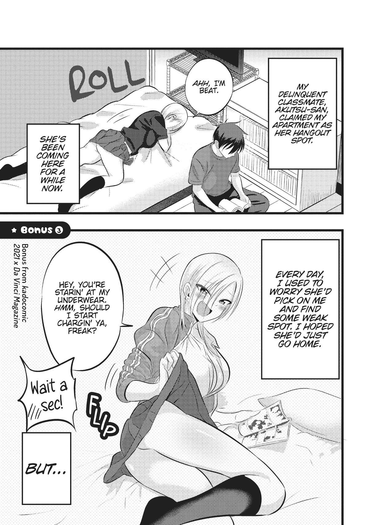 Please Go Home, Miss Akutsu! Chapter 88.5