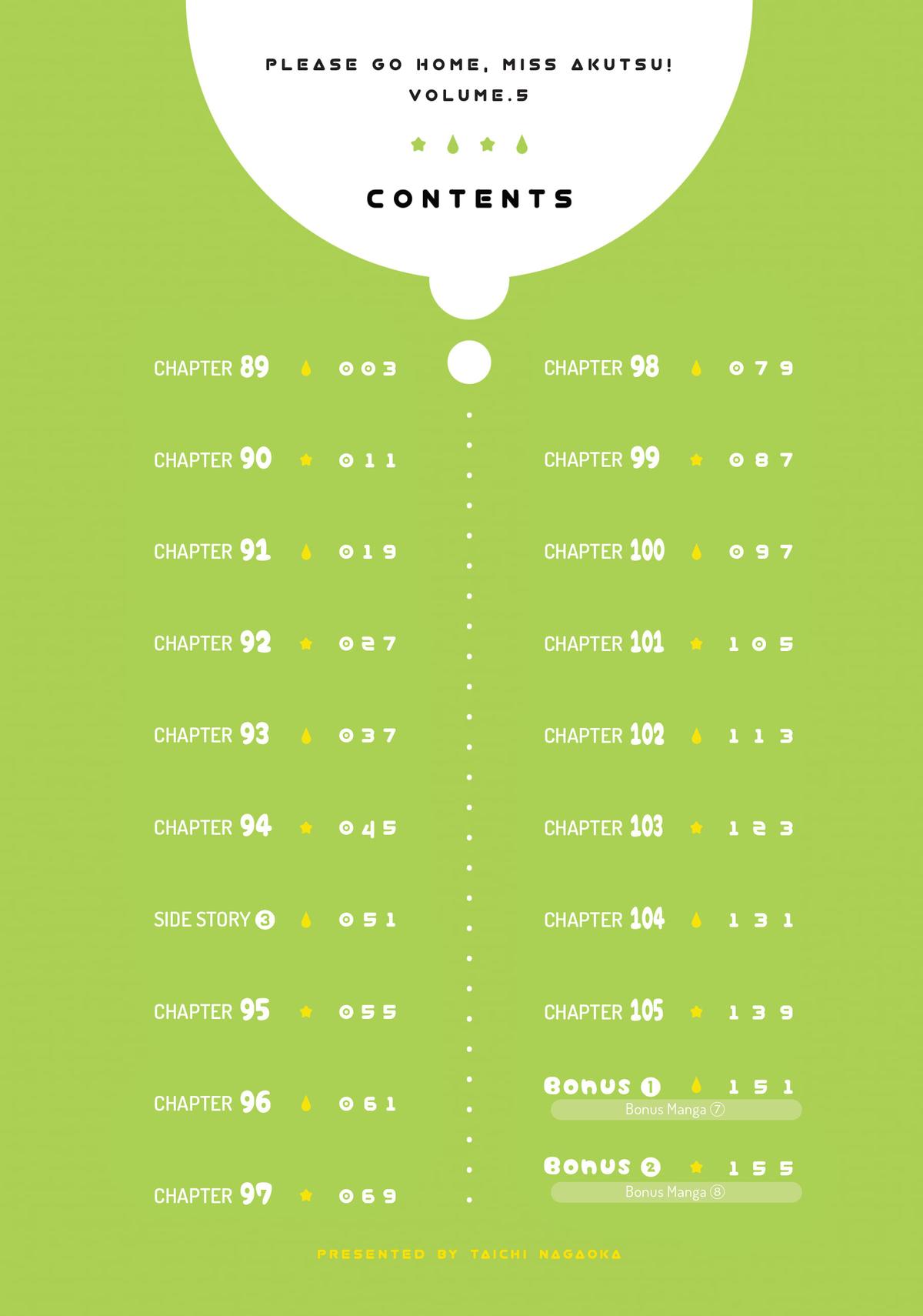 Please Go Home, Miss Akutsu! Chapter 89