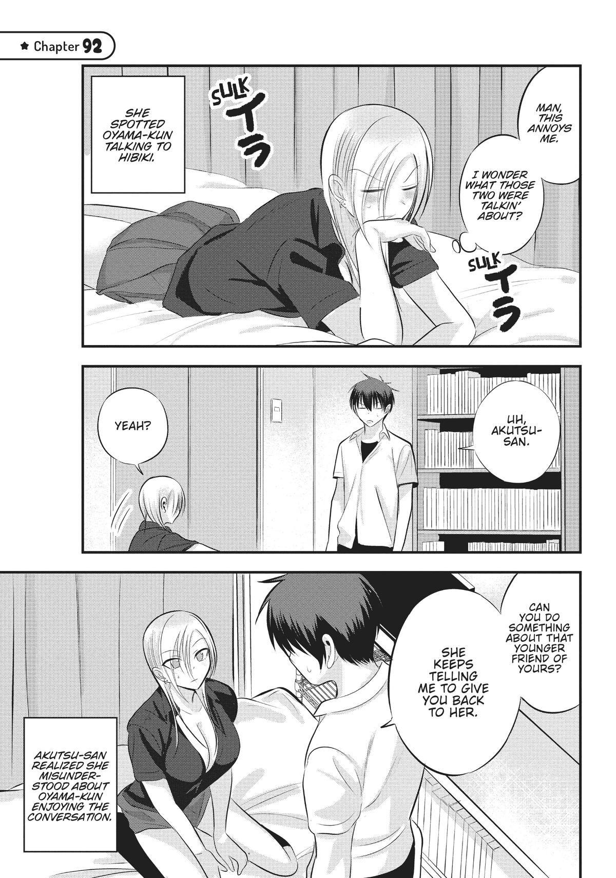 Please Go Home, Miss Akutsu! Chapter 92