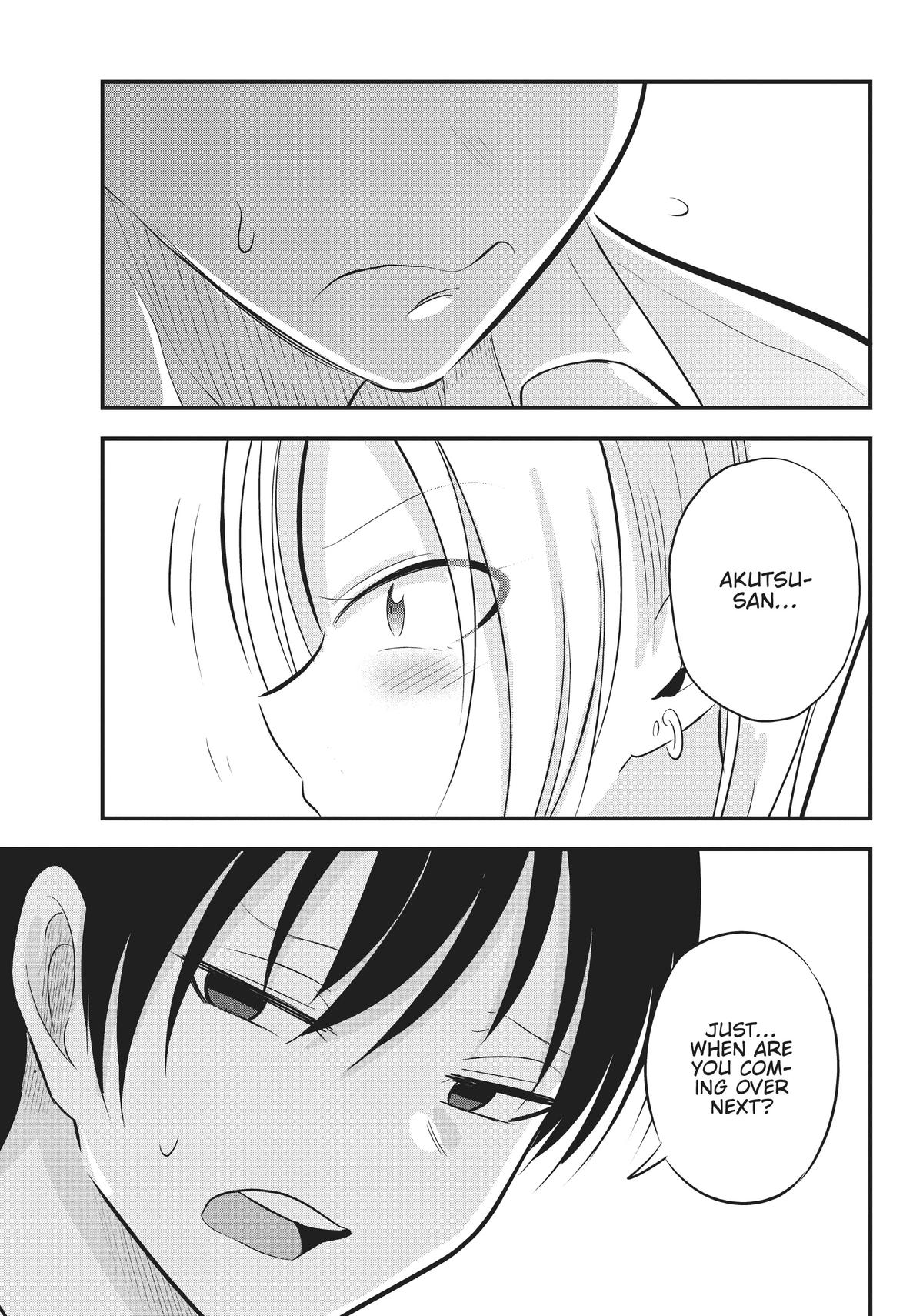 Please Go Home, Miss Akutsu! Chapter 92