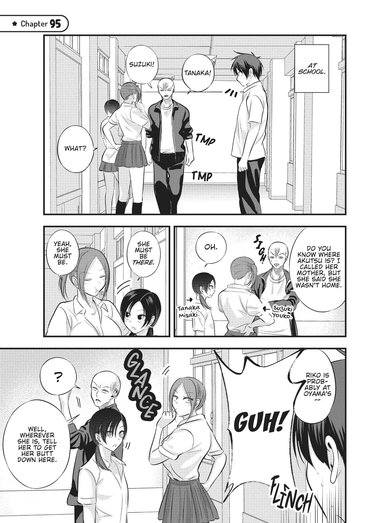 Please Go Home, Miss Akutsu! Chapter 95