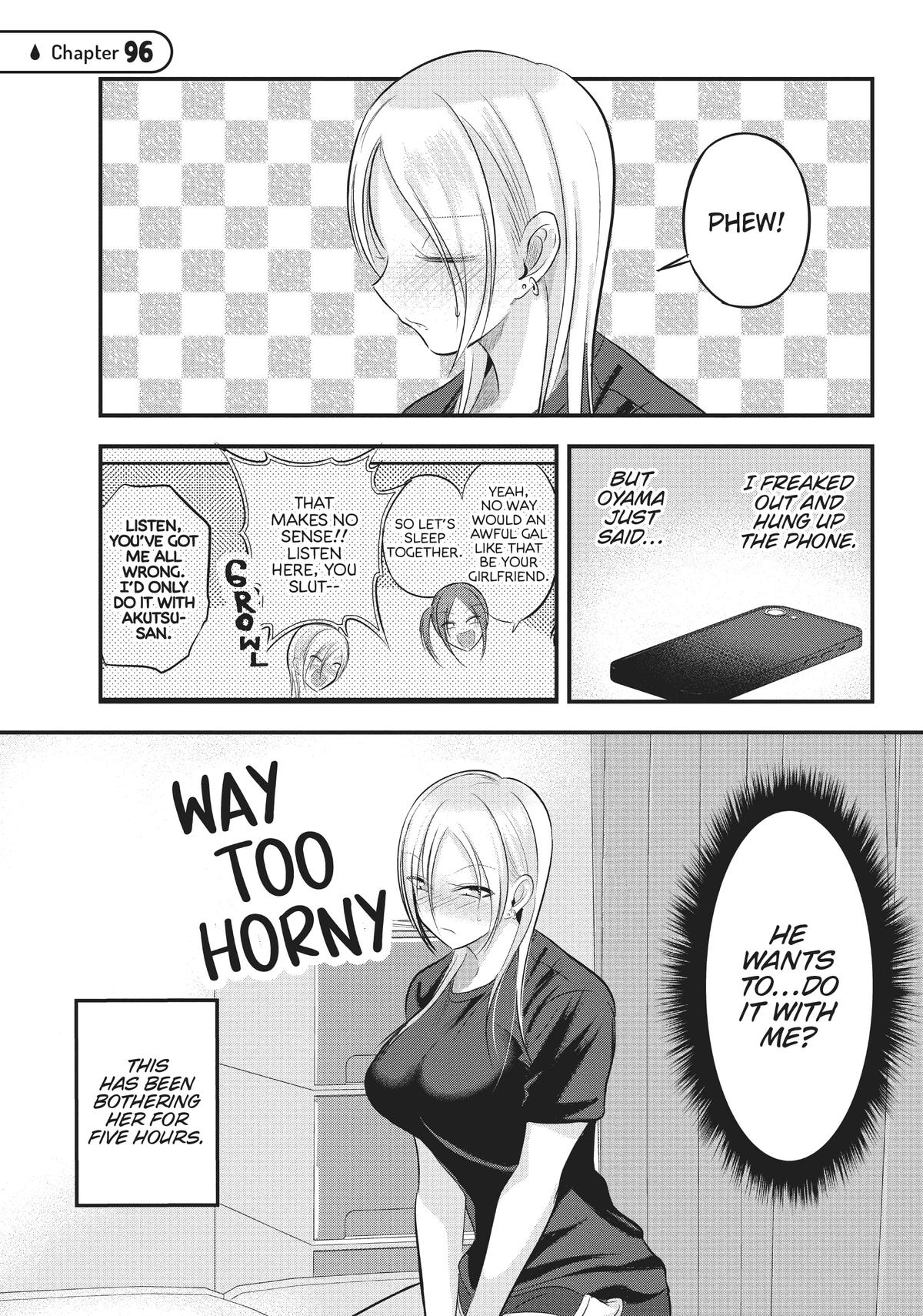 Please Go Home, Miss Akutsu! Chapter 96