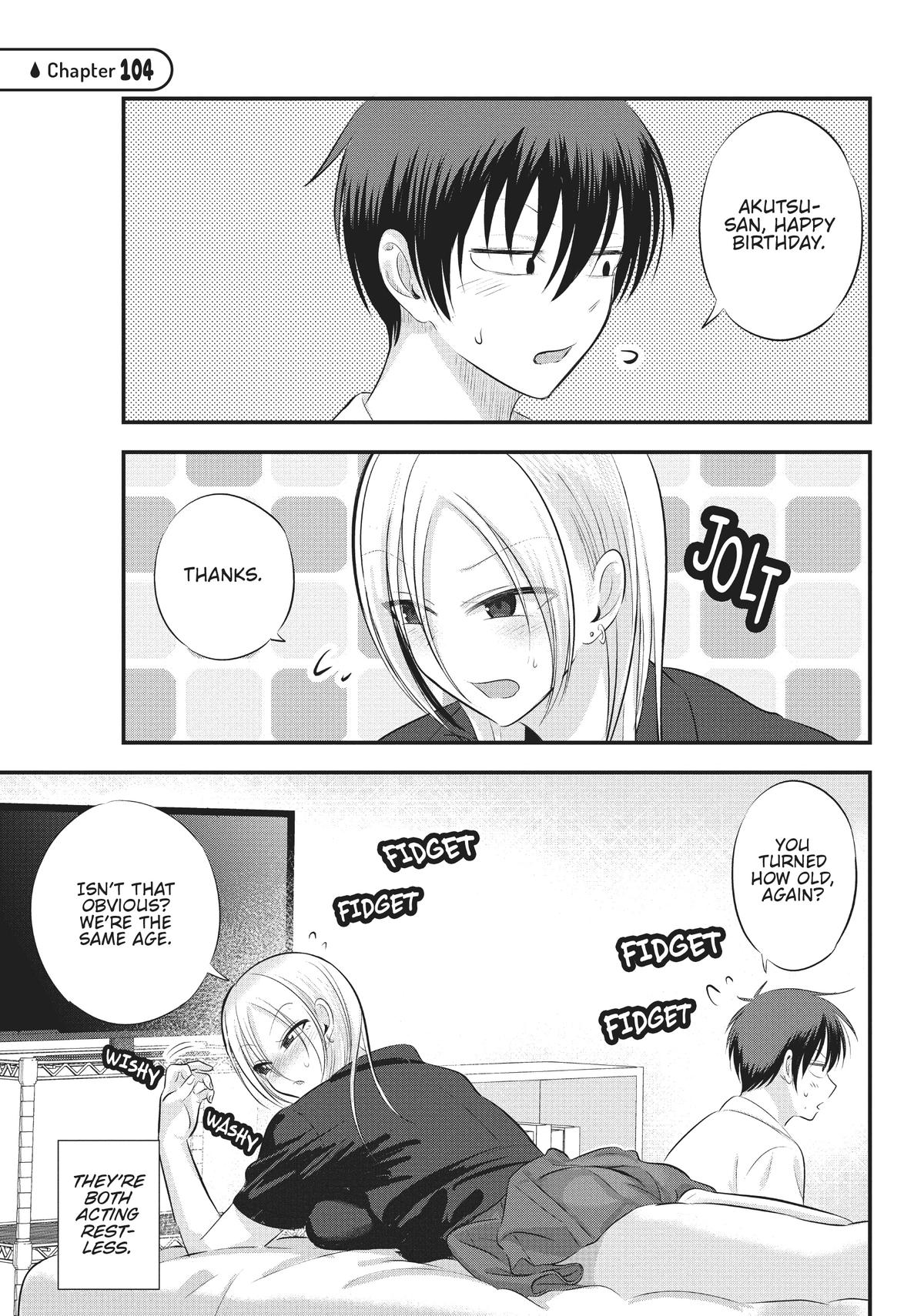 Please Go Home, Miss Akutsu! Chapter 104