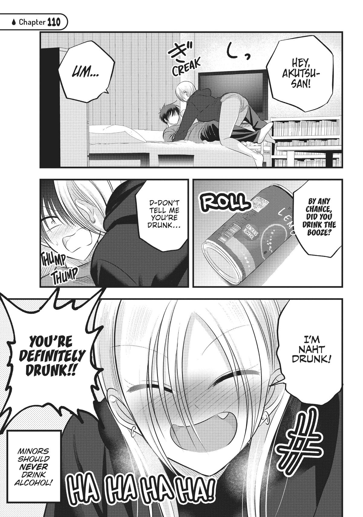 Please Go Home, Miss Akutsu! Chapter 110