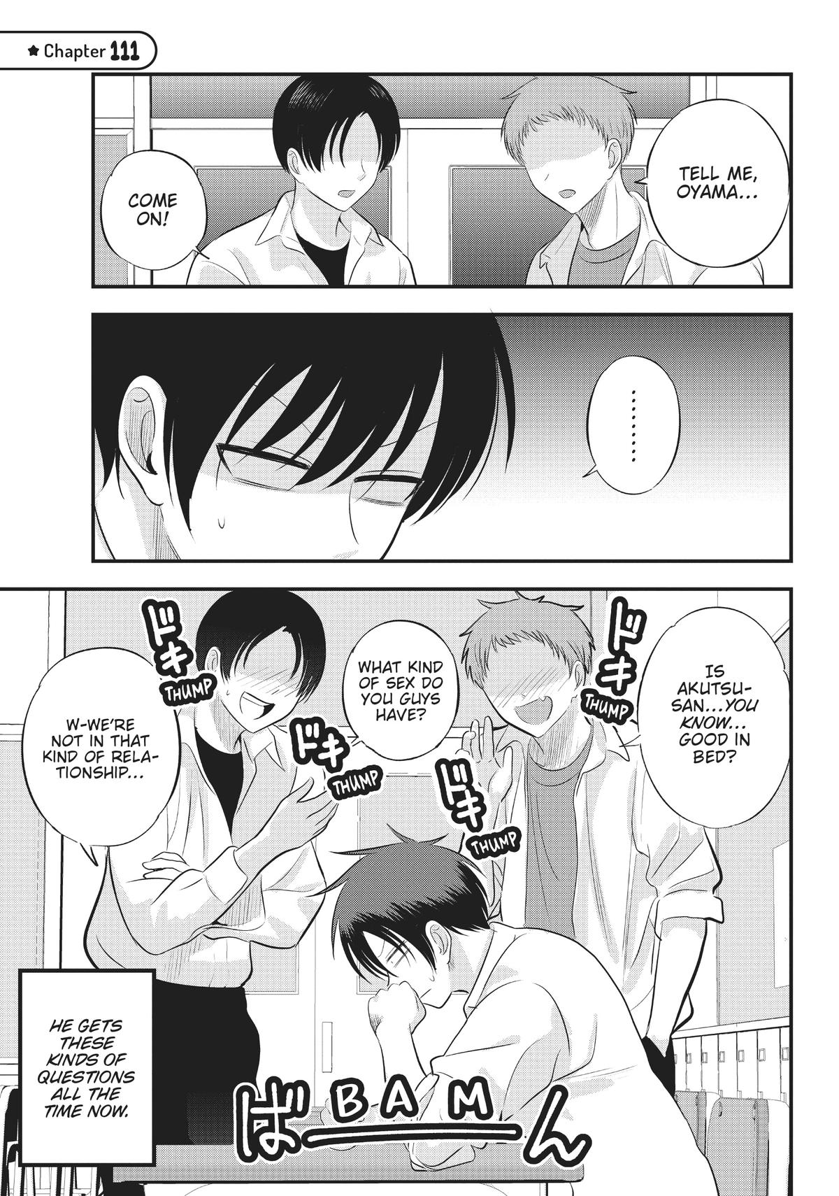 Please Go Home, Miss Akutsu! Chapter 111