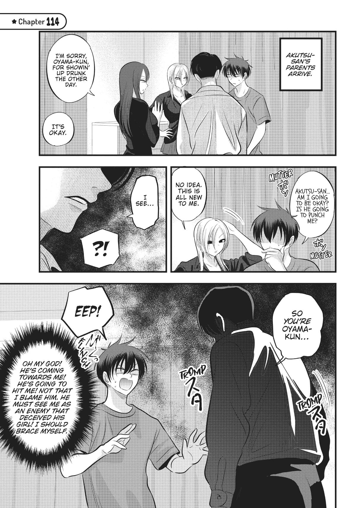 Please Go Home, Miss Akutsu! Chapter 114