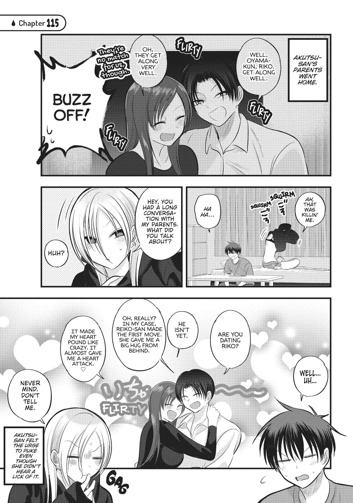 Please Go Home, Miss Akutsu! Chapter 115